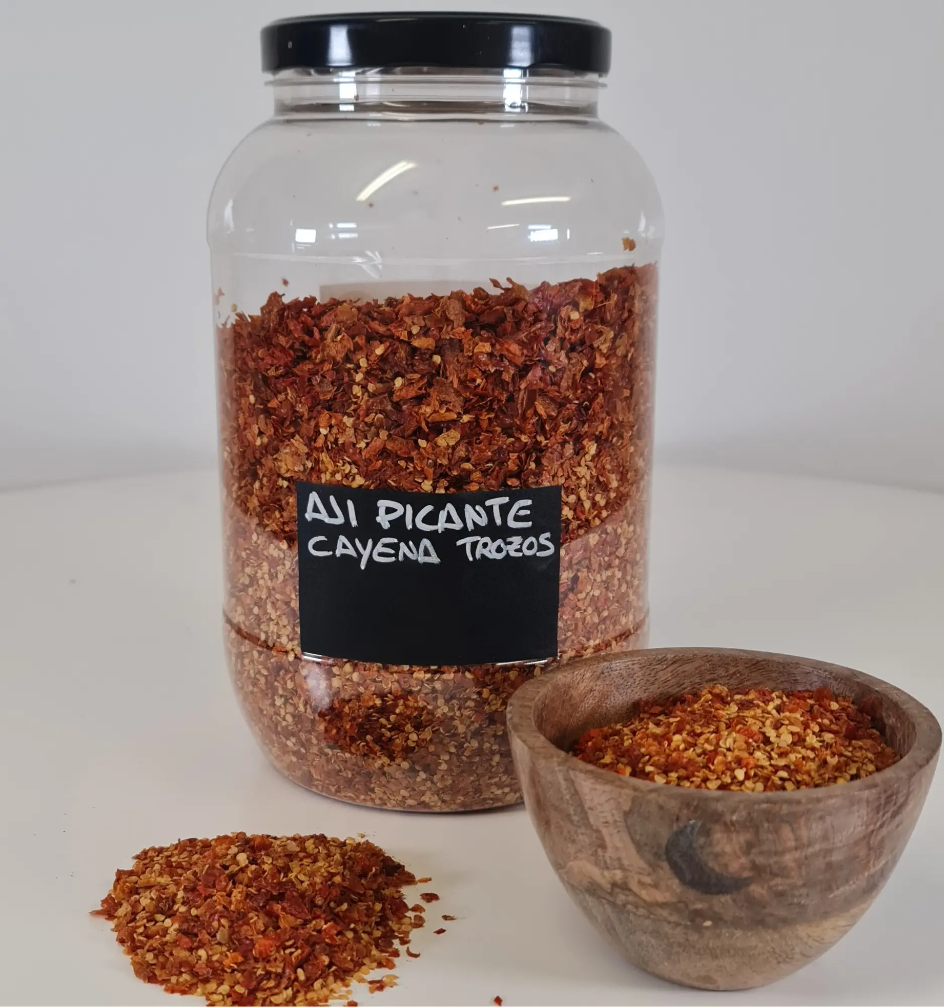 Aji picante tayena cuenco y bote