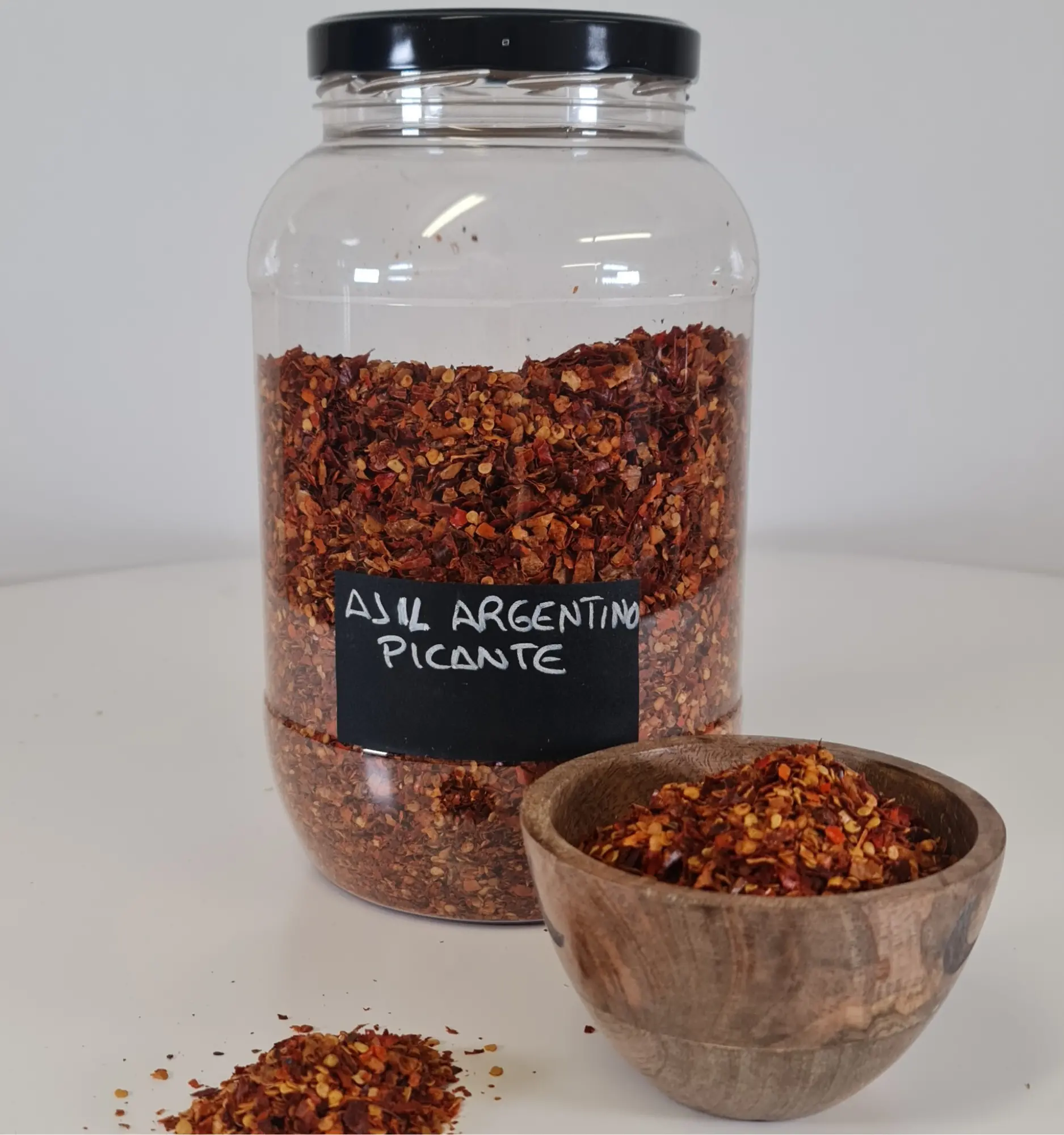 Ajil argentino picante cuenco y bote