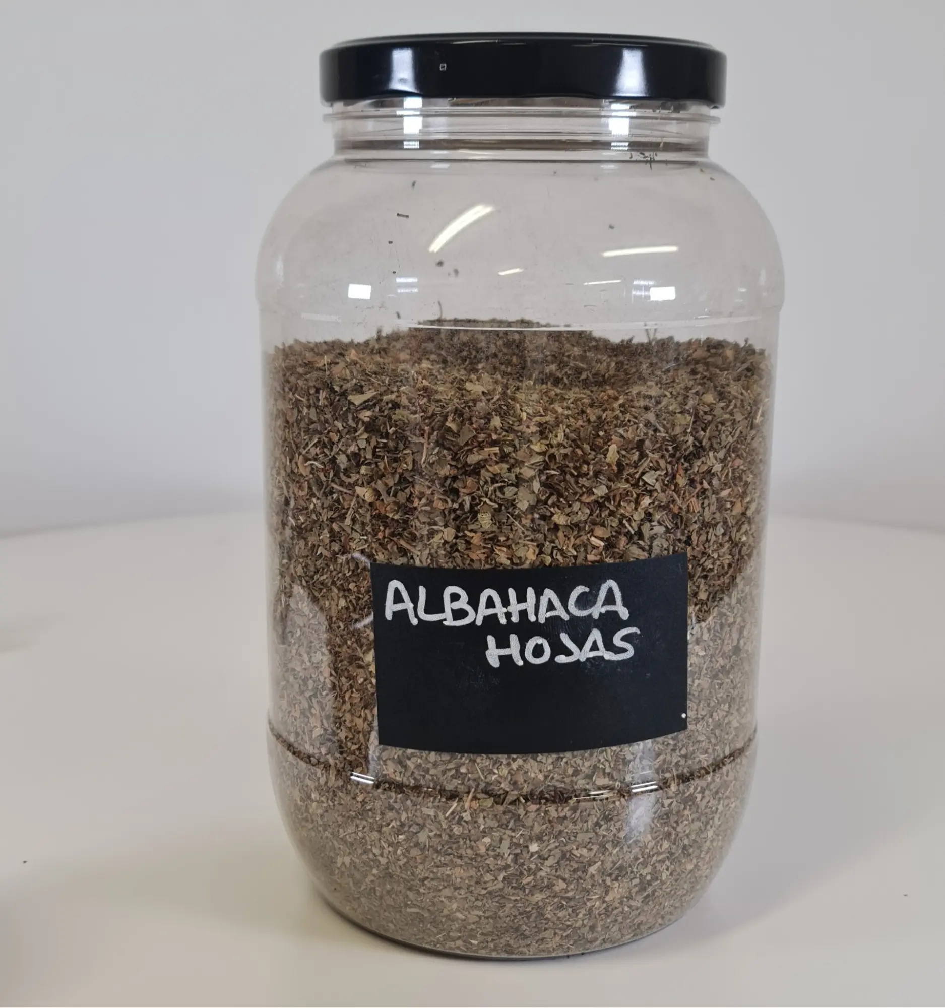 Albahaca hojas bote