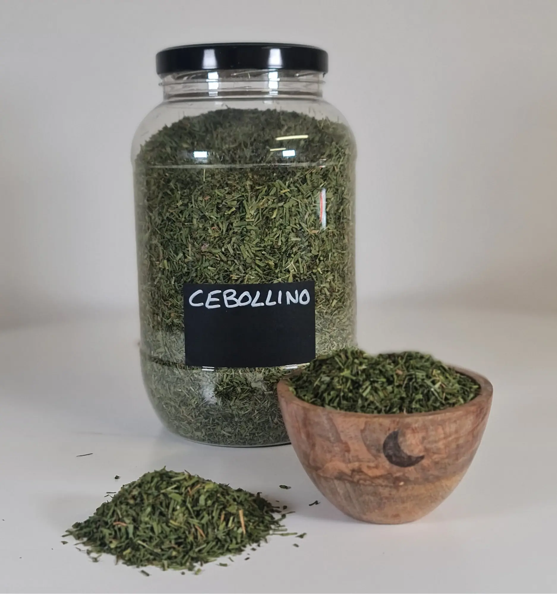 Cebollino cuenco y bote