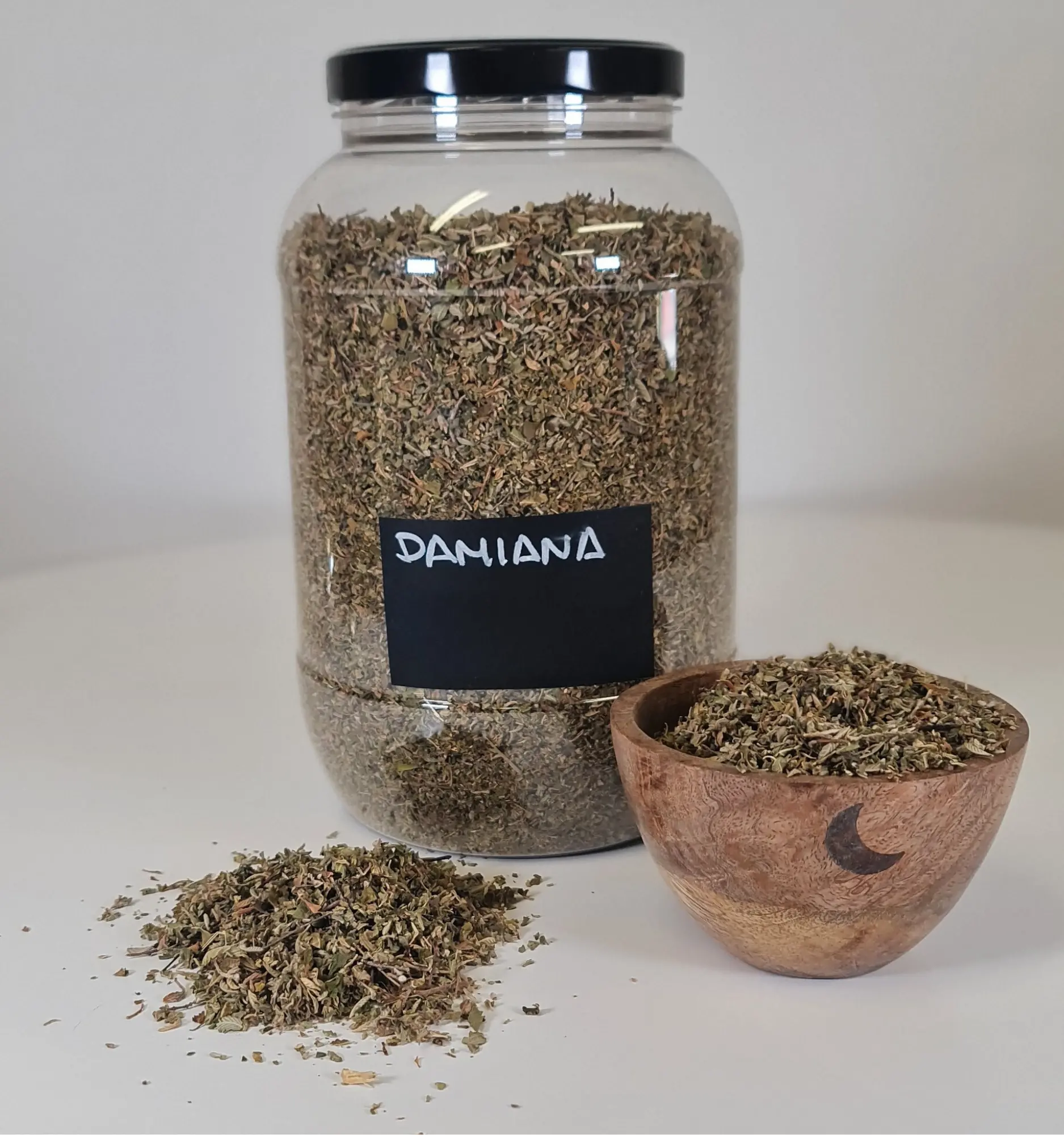 Damiana bote y cuenco