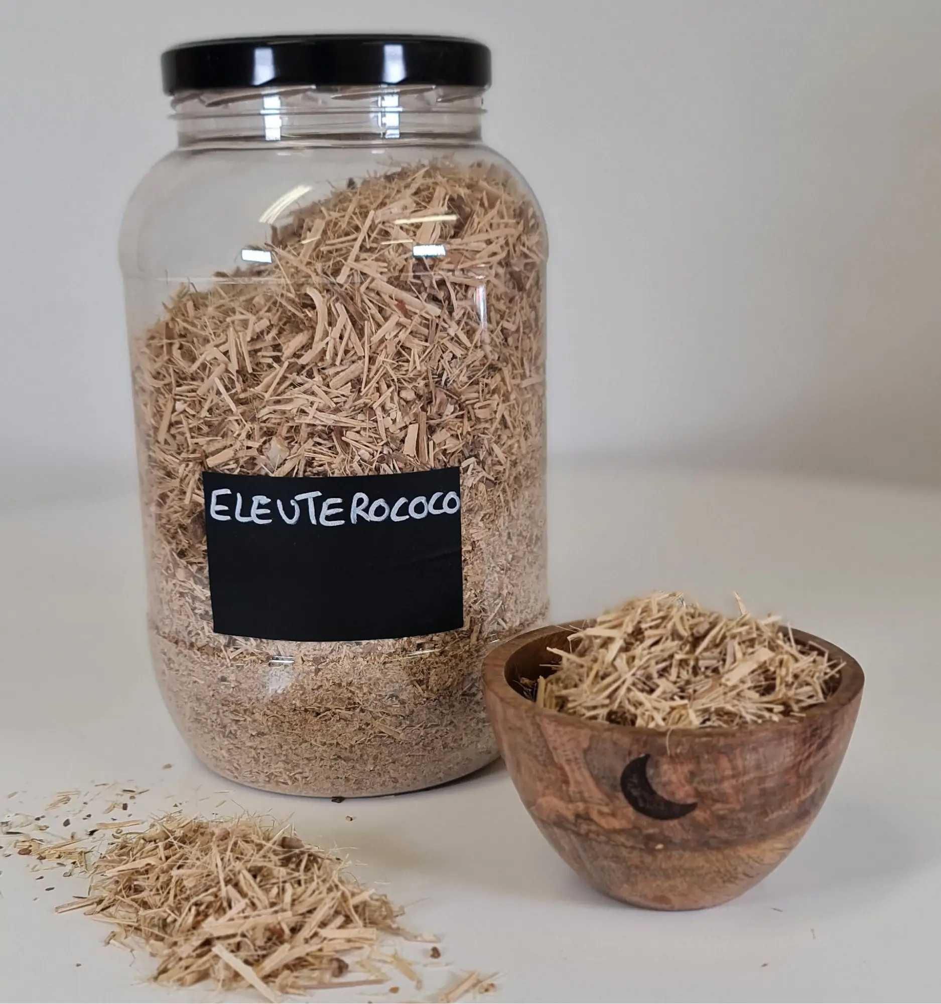 Eleuterococo bote y cuenco