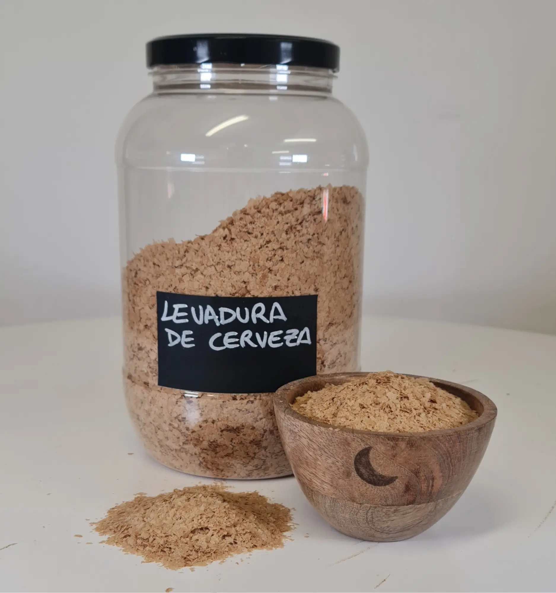 Levadura de cerveza bote y cuenco