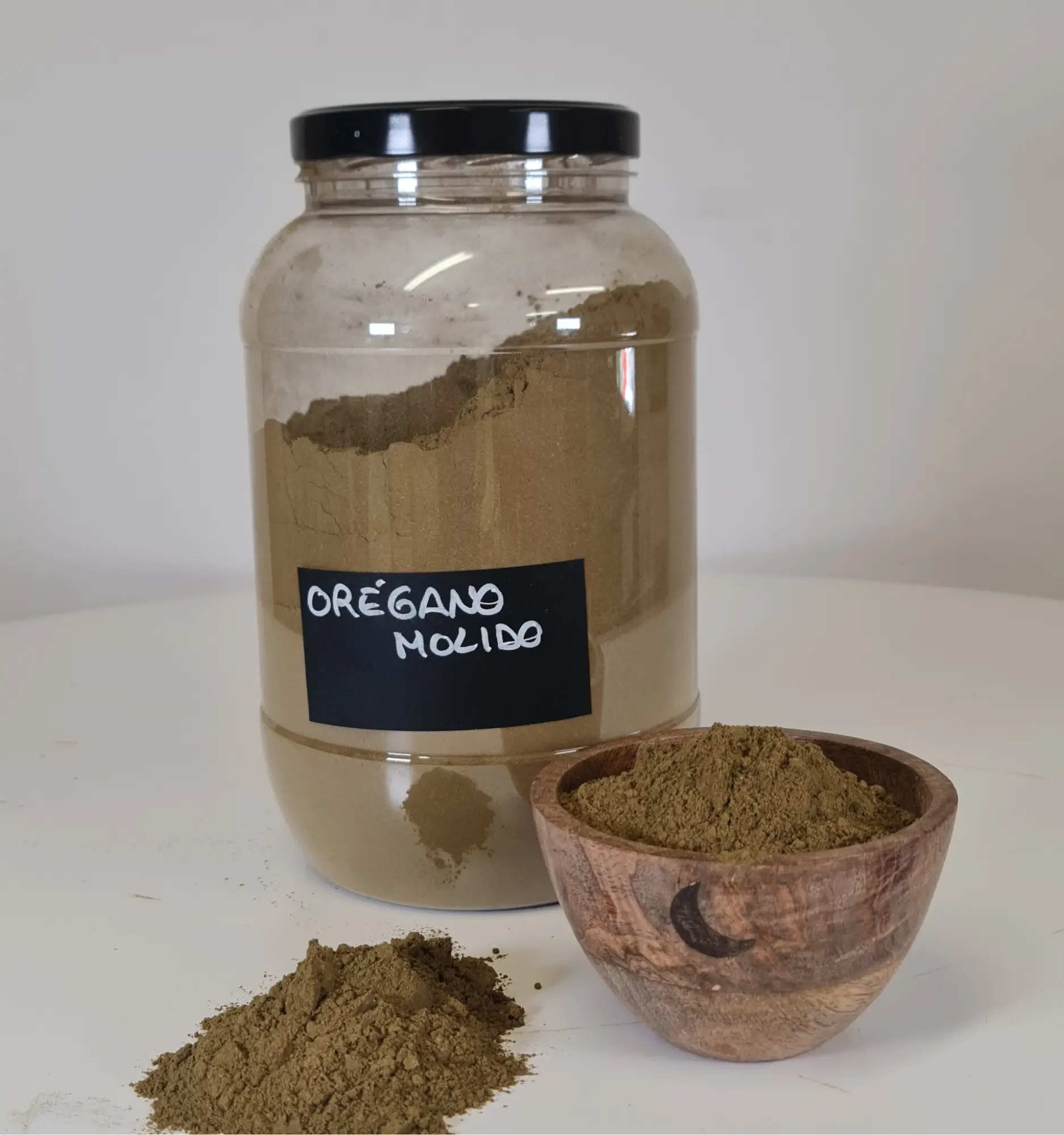 Orégano Molido bote y cuenco