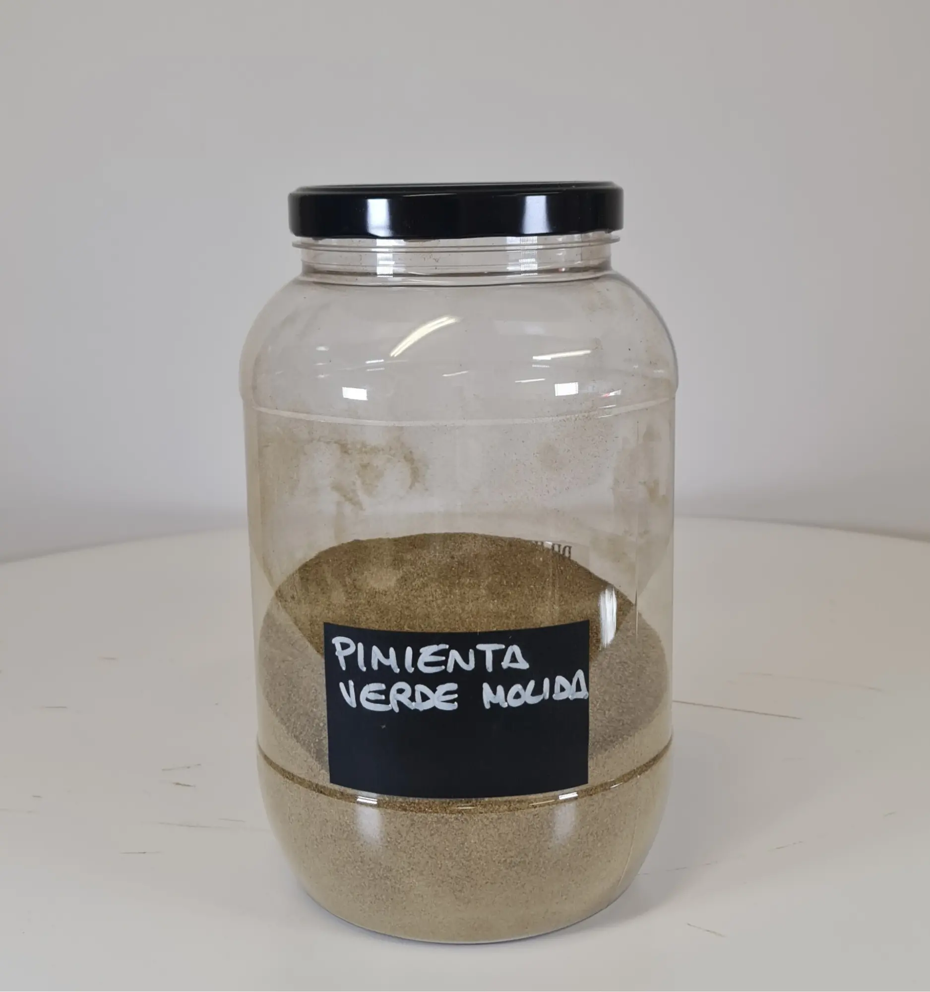 Pimienta verde molida bote