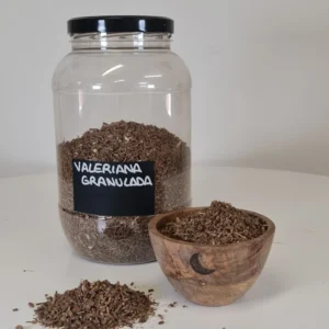 Valeriana granulada bote y cuenco