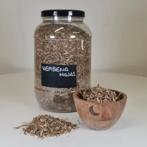 Verbena hojas bote y cuenco