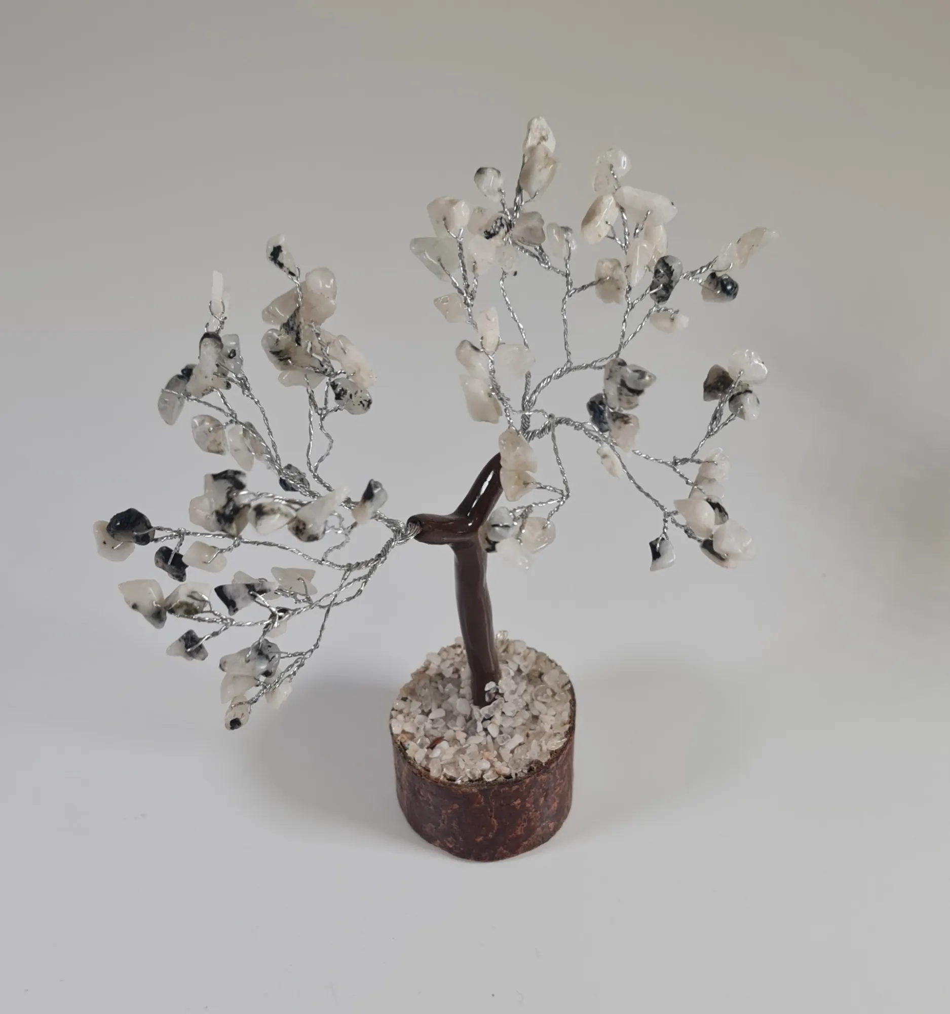 Árbol de Piedras de Turmalina Blanca