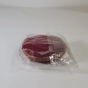 Cojín tibetano rojo