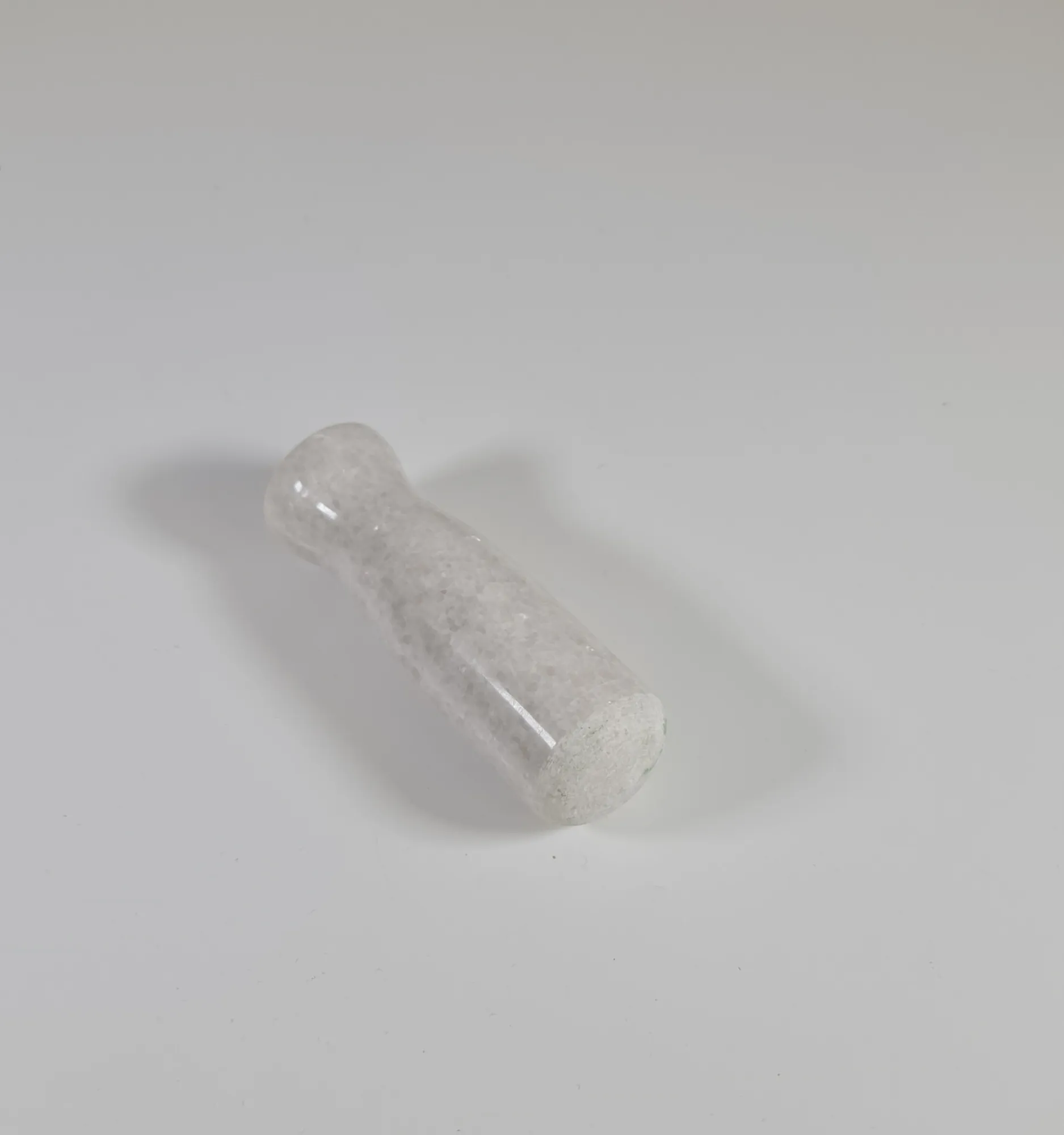 Cuenco de molido blanco