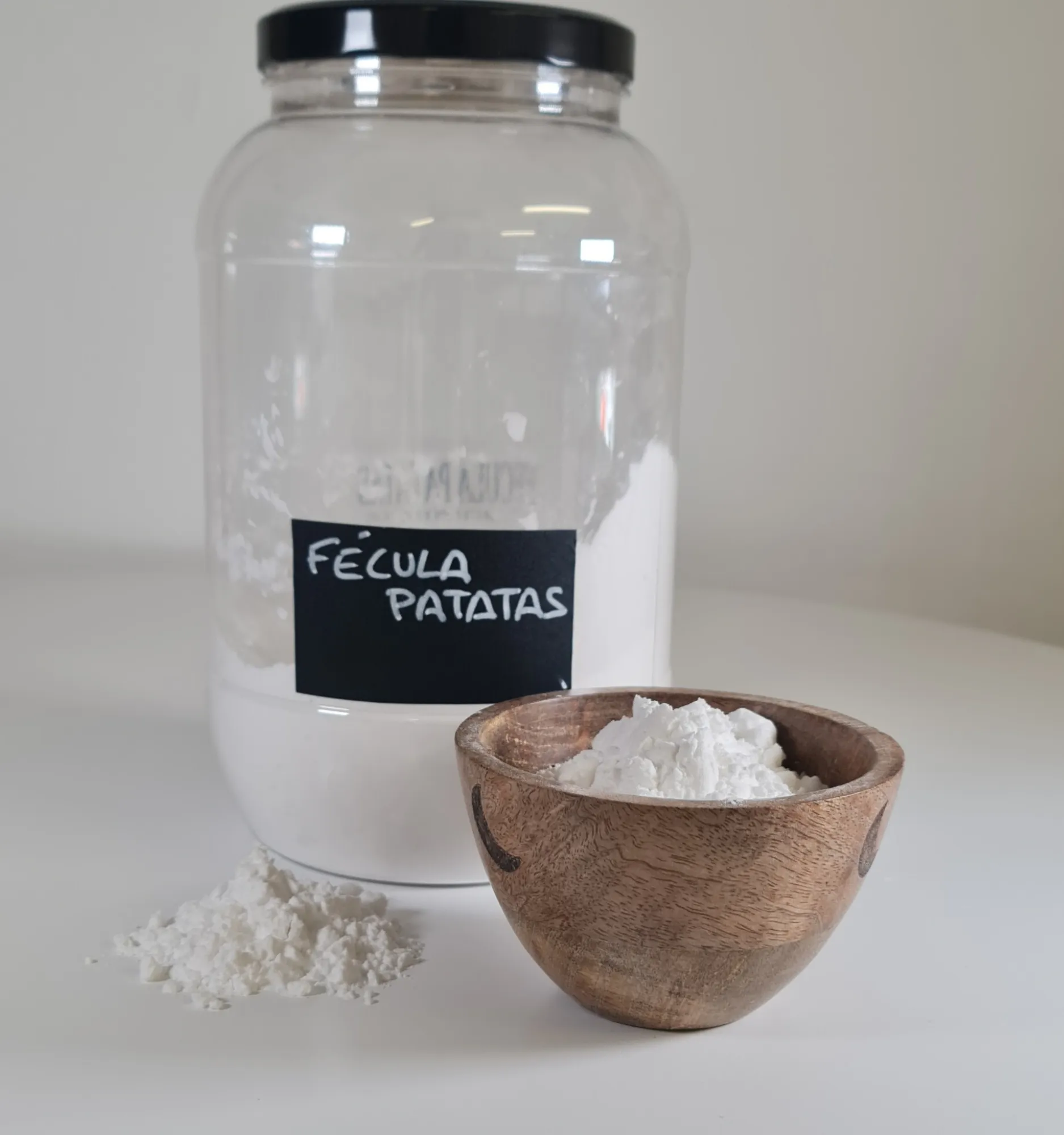 Fécula patatas bote y cuenco