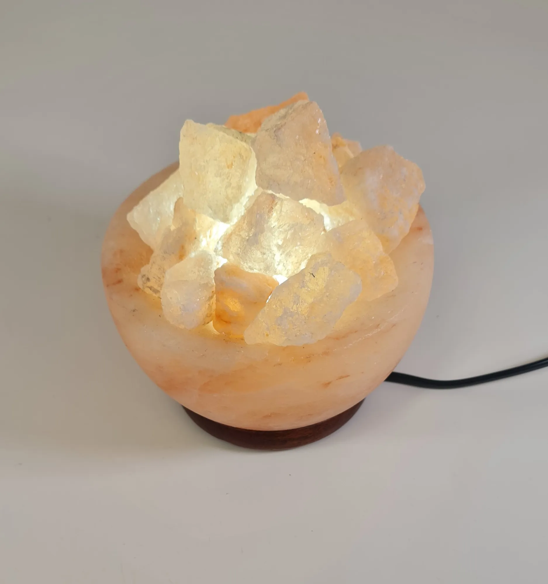 Lámpara de Sal del Himalaya Cuenco