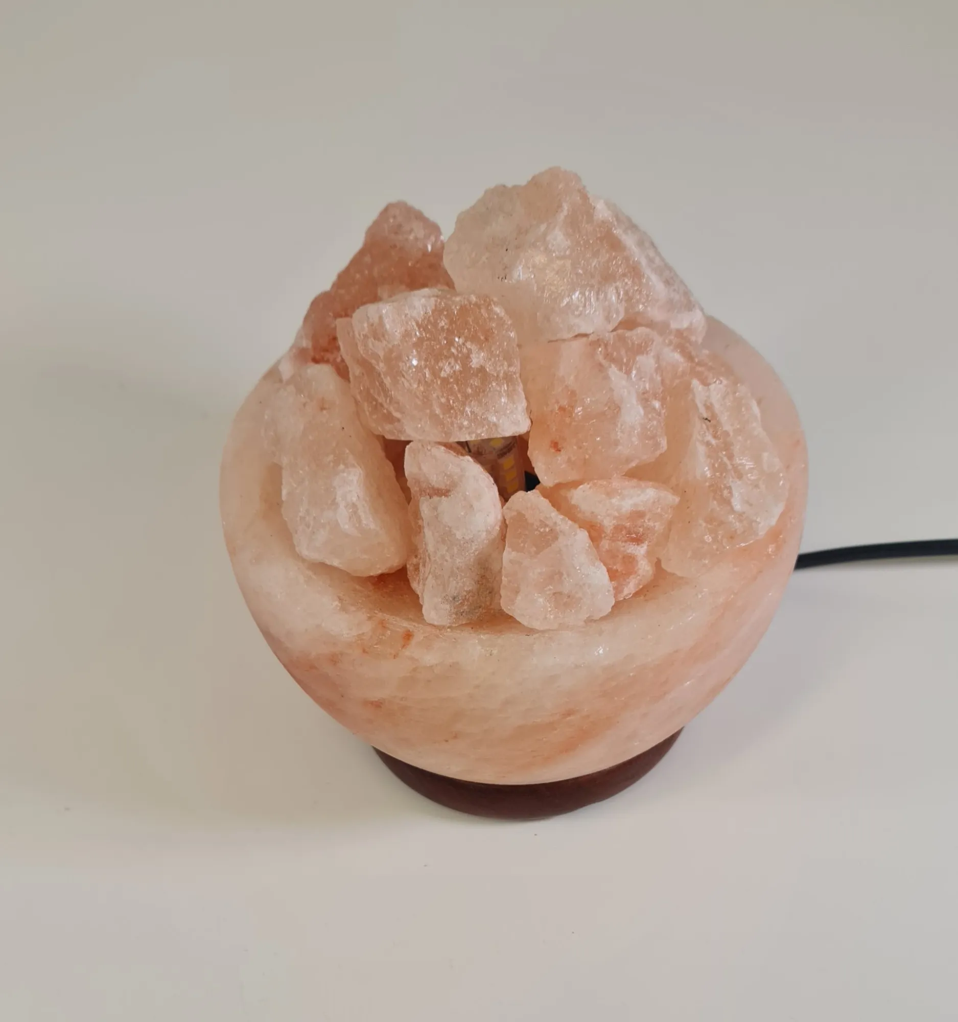 Lámpara de Sal del Himalaya Cuenco
