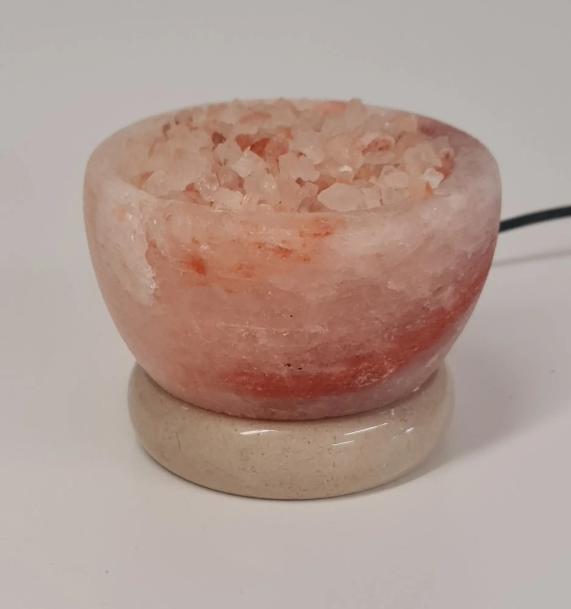 Lámpara de sal del Himalaya cuenco pequeño