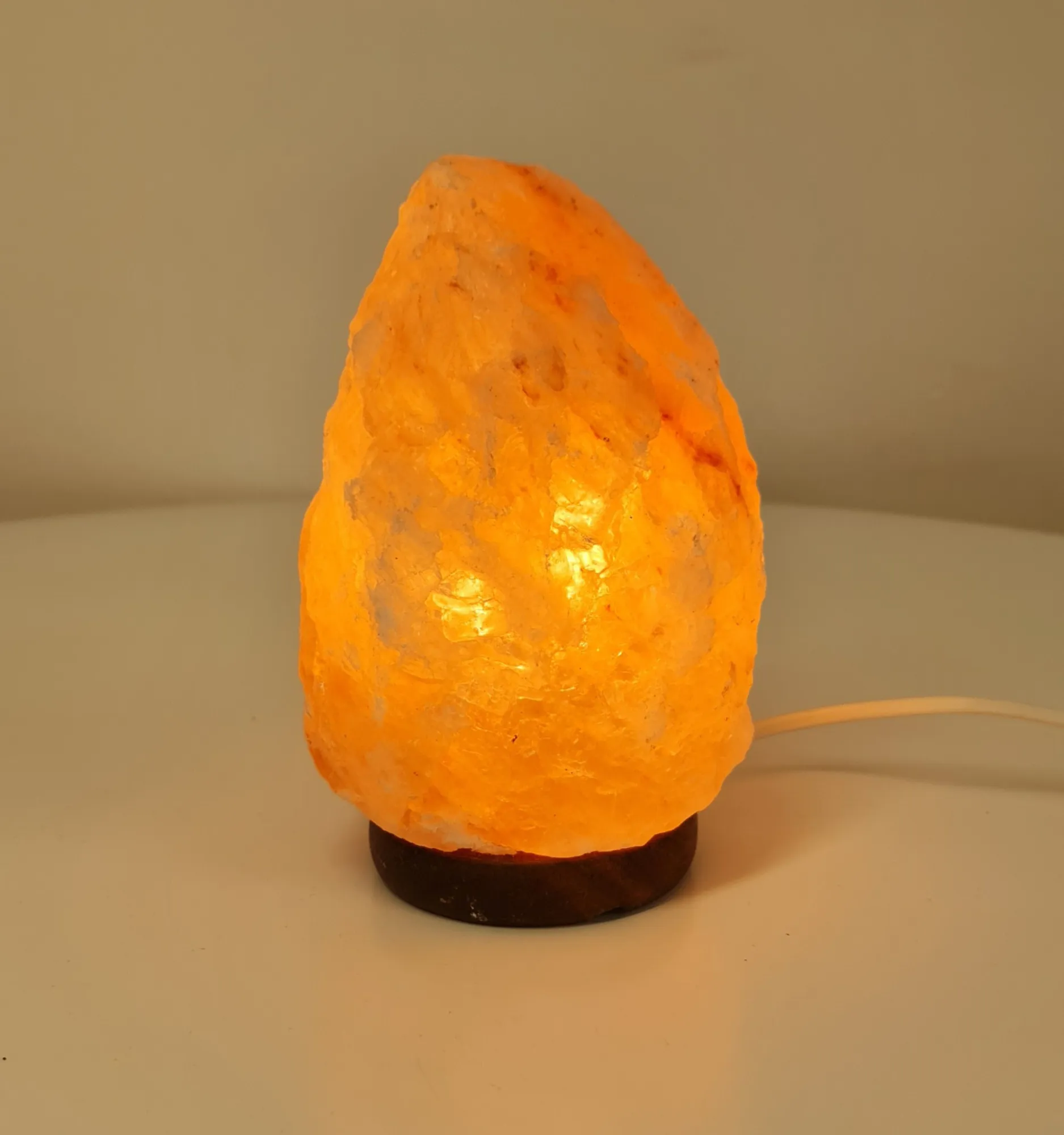 Lámpara de sal del Himalaya mediana
