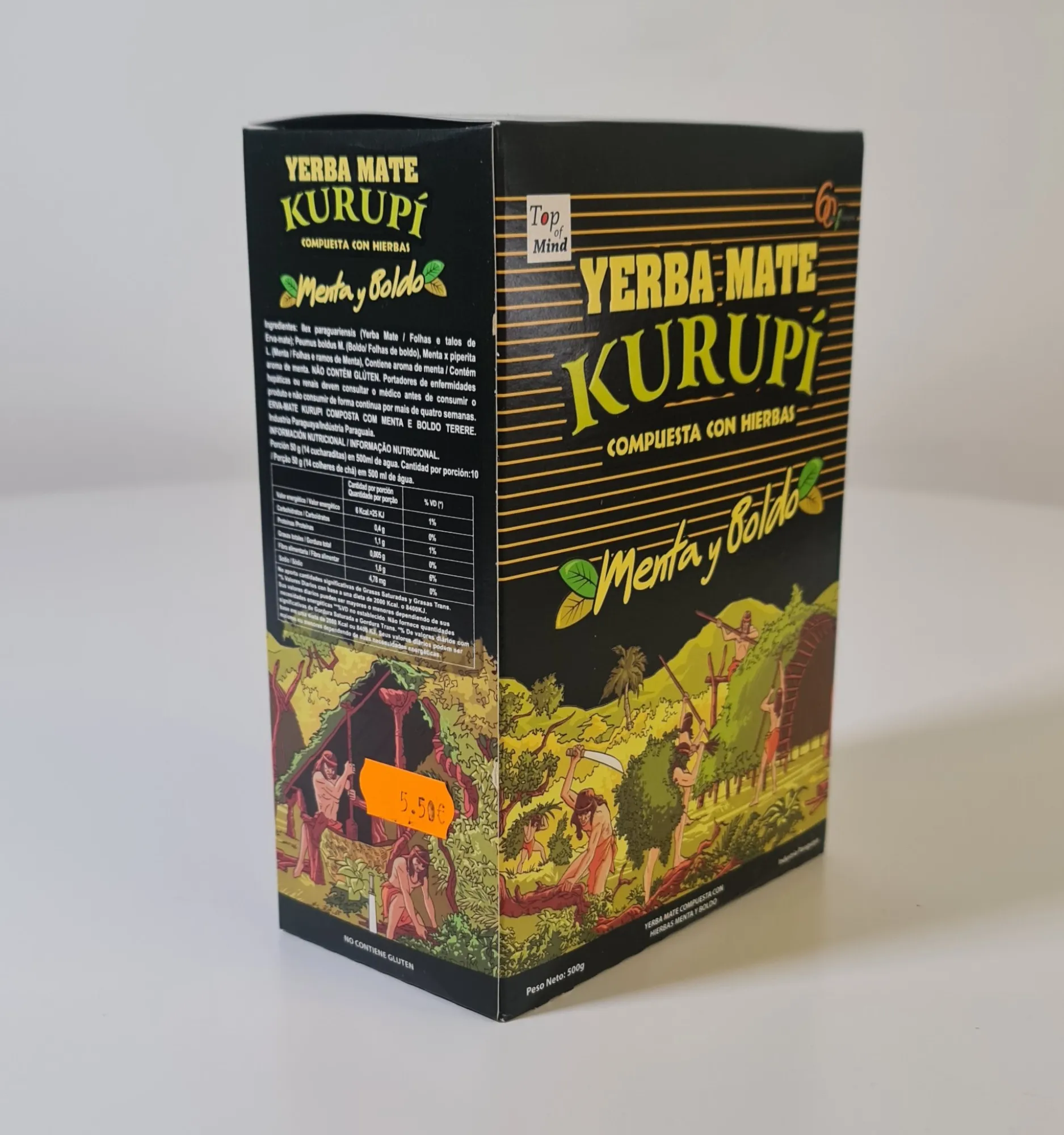 Yerba mate menta y bolfo