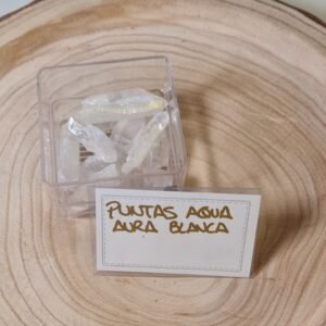 puntas aqua aura blanca