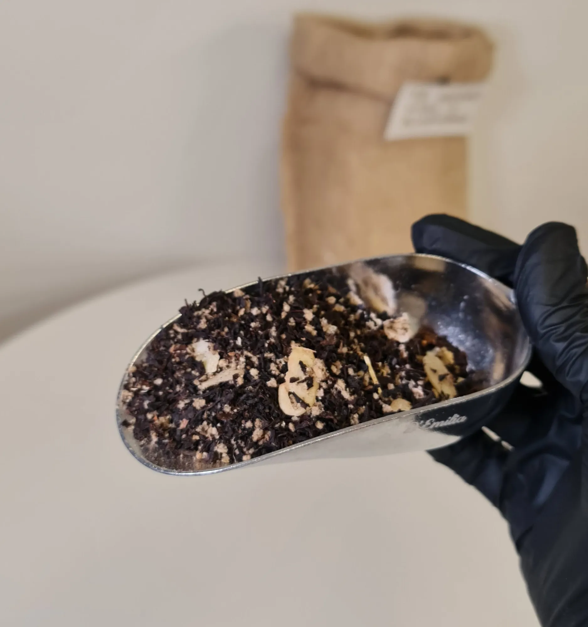 Té negro miel y almendras