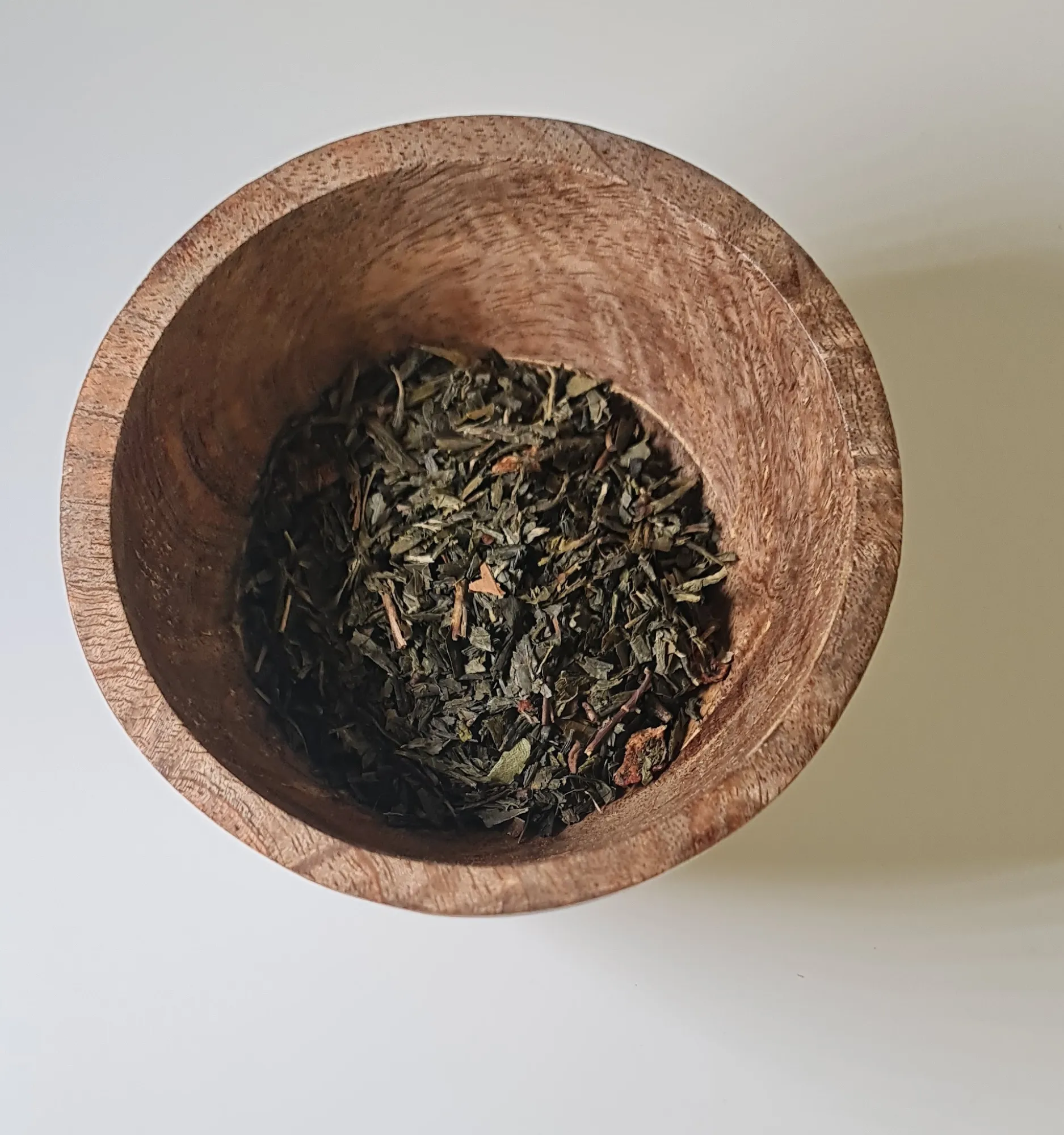 Té verde champan fresas