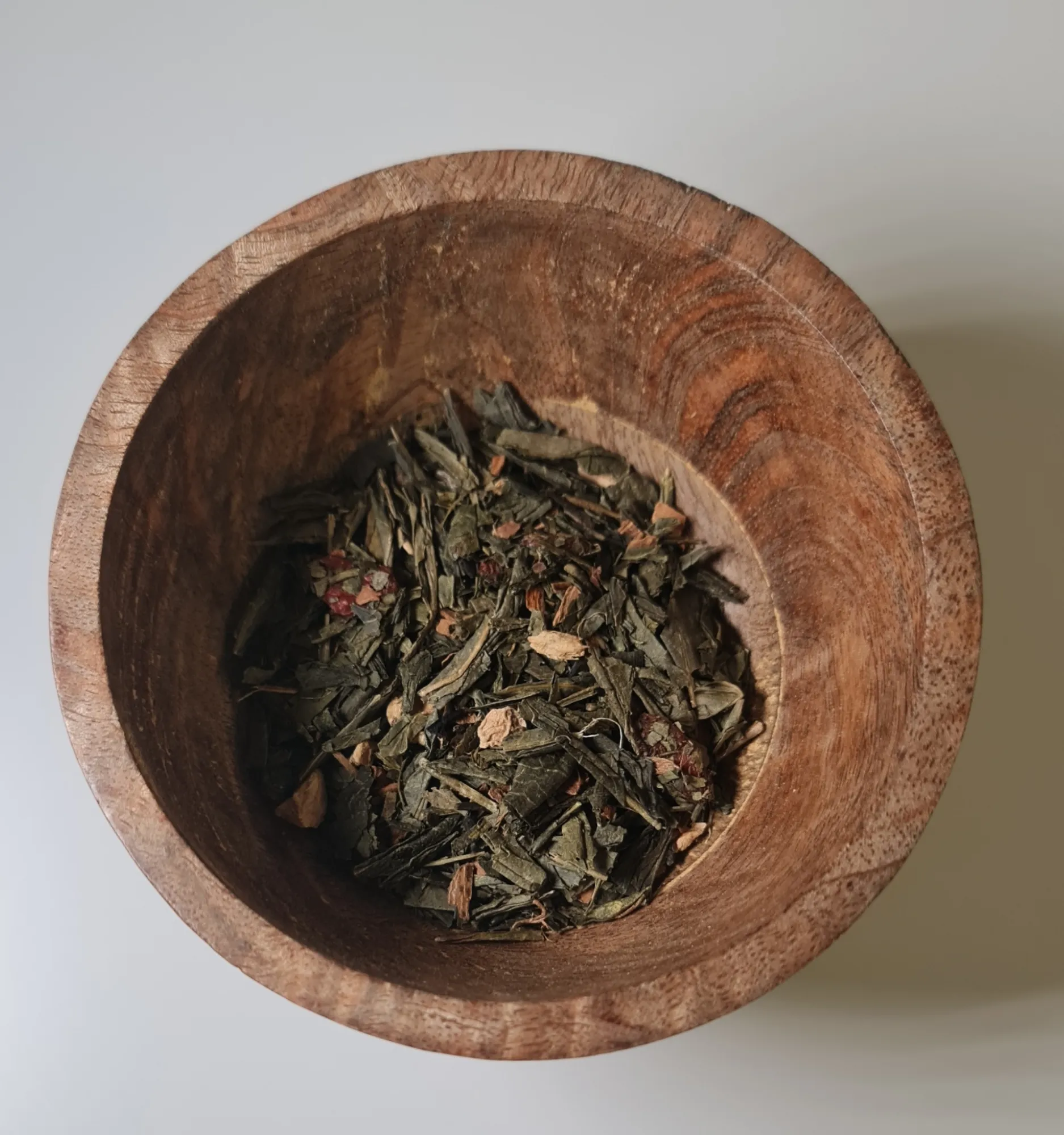 Té verde goji ginseng cereza y canela