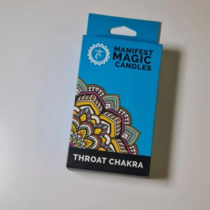 Velas de Bujía Chakra Garganta 12cm