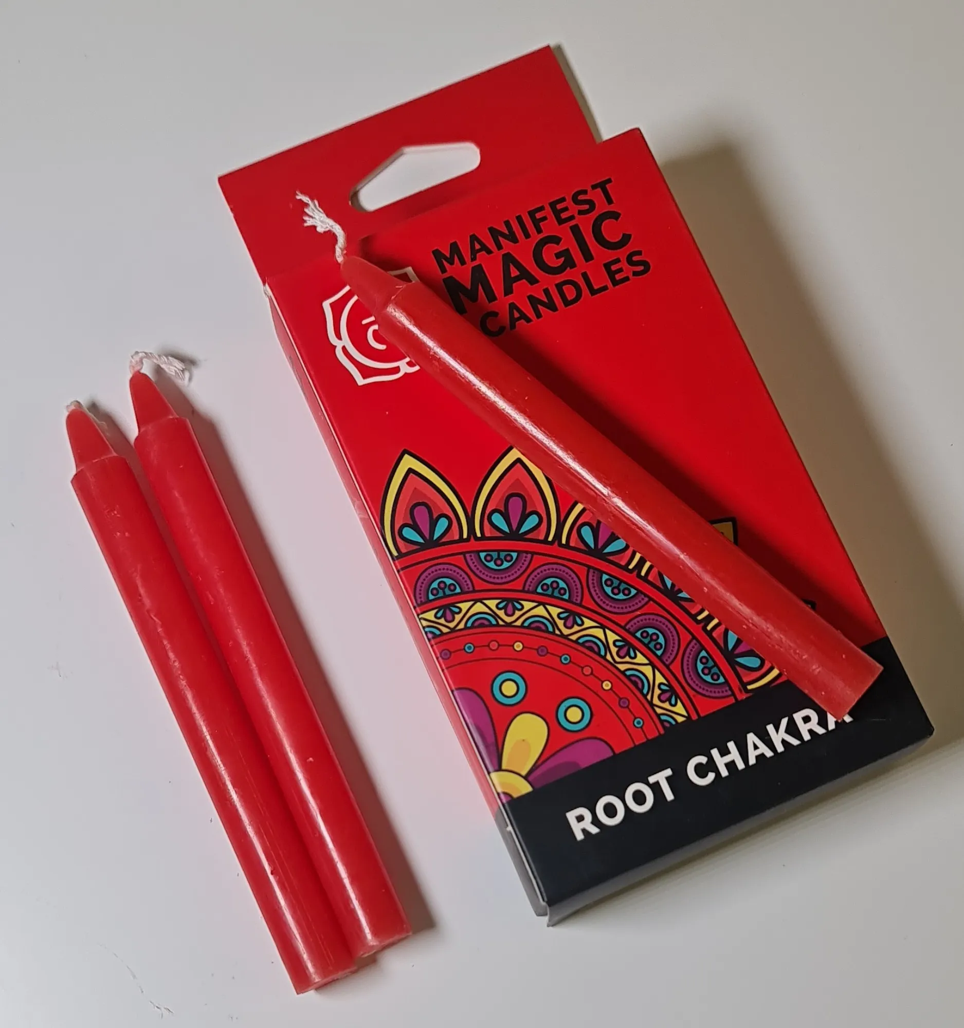 Velas mágicas chakra raíz