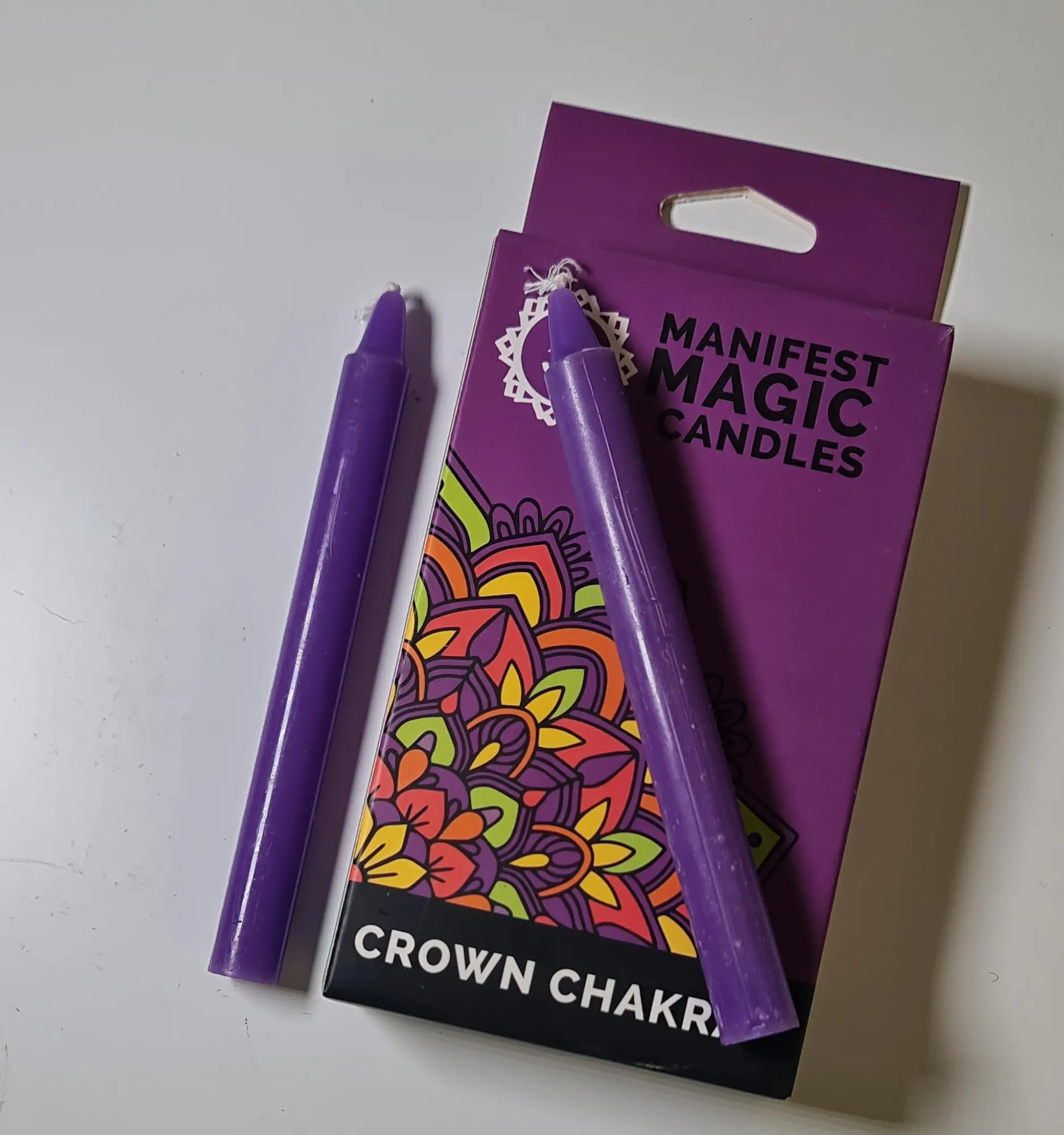 Velas de Bujía Chakra Corona 12cm