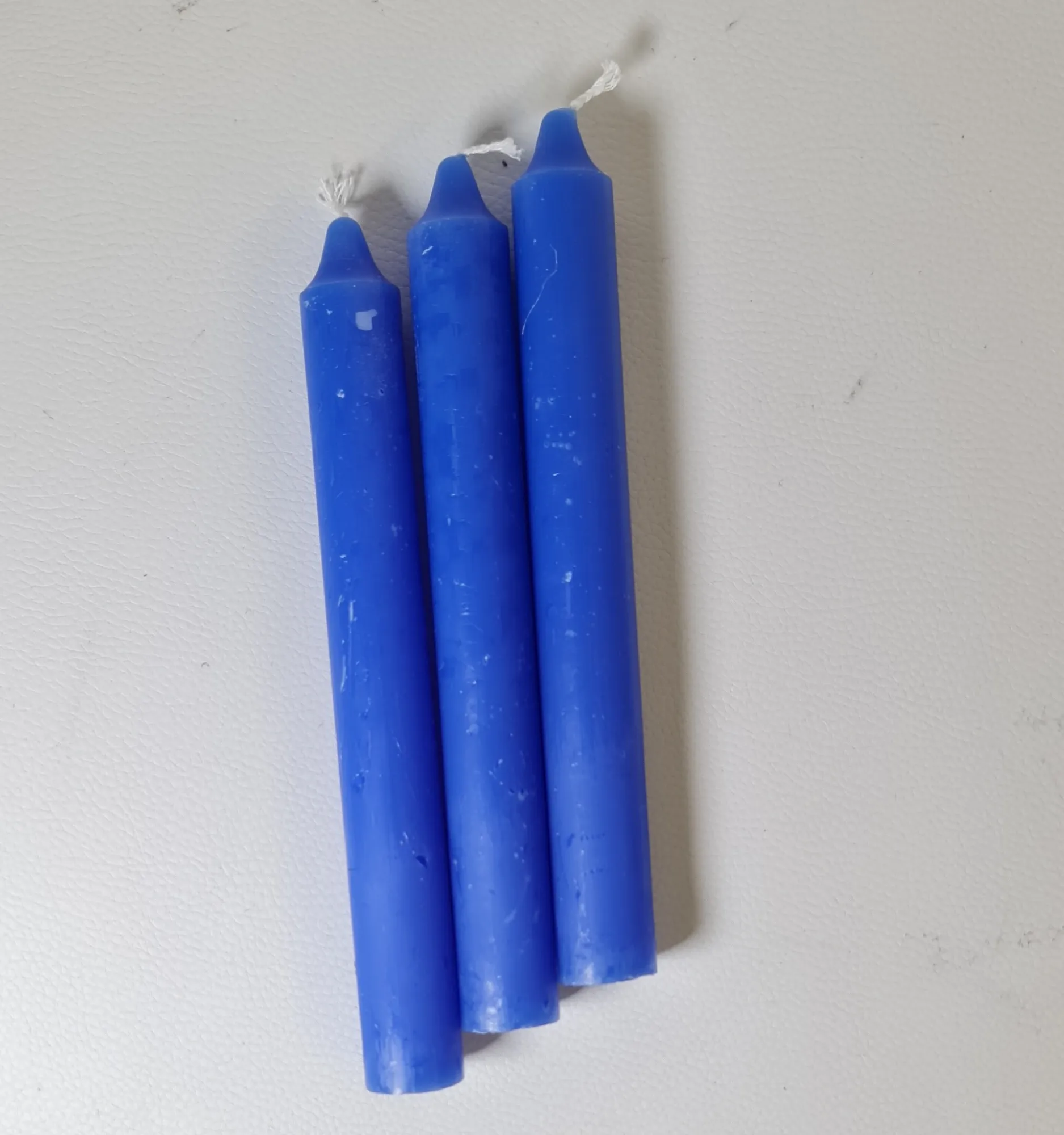 Velas de Bujía Azules 20cm
