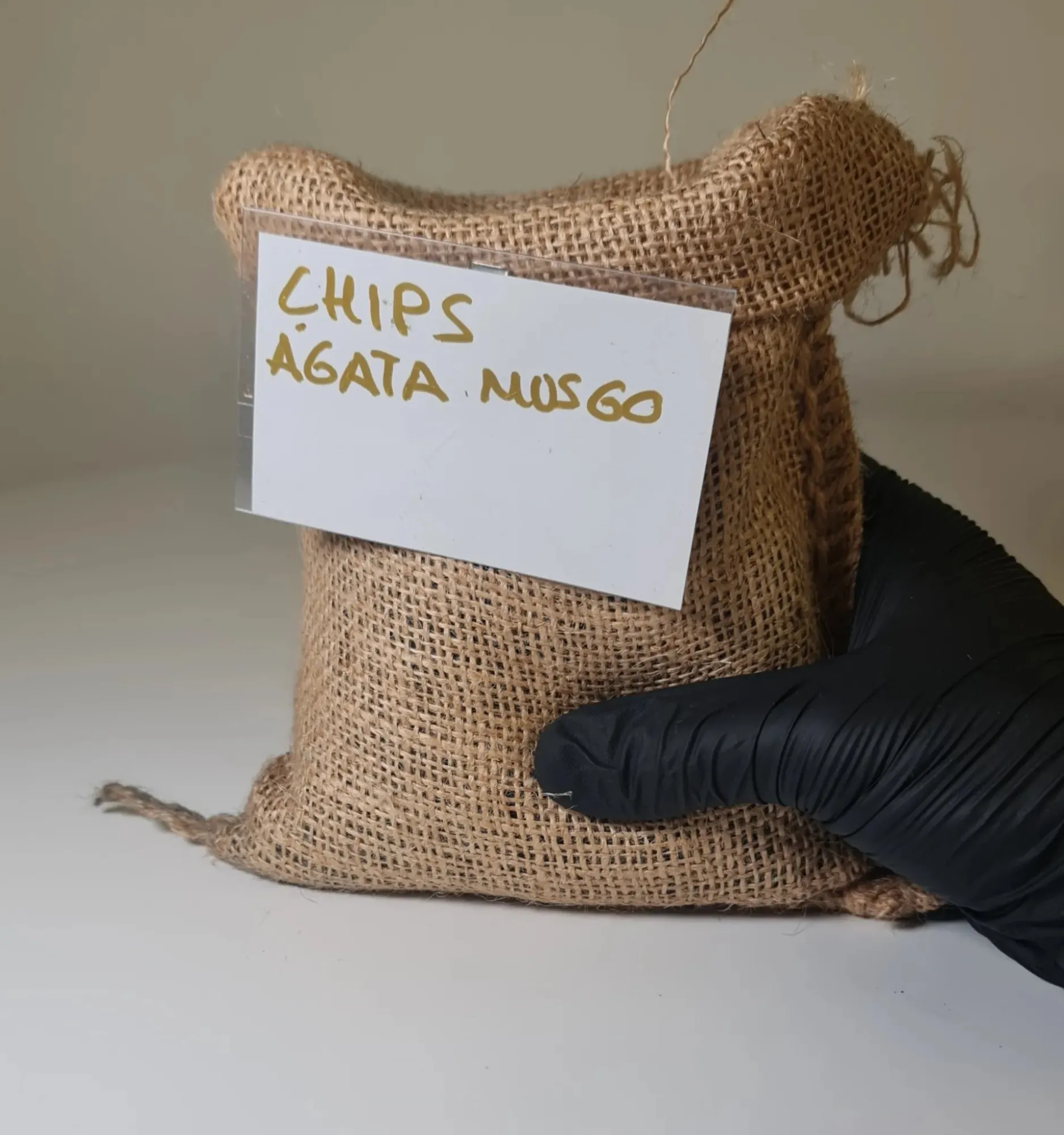 Chips de ágata musgo