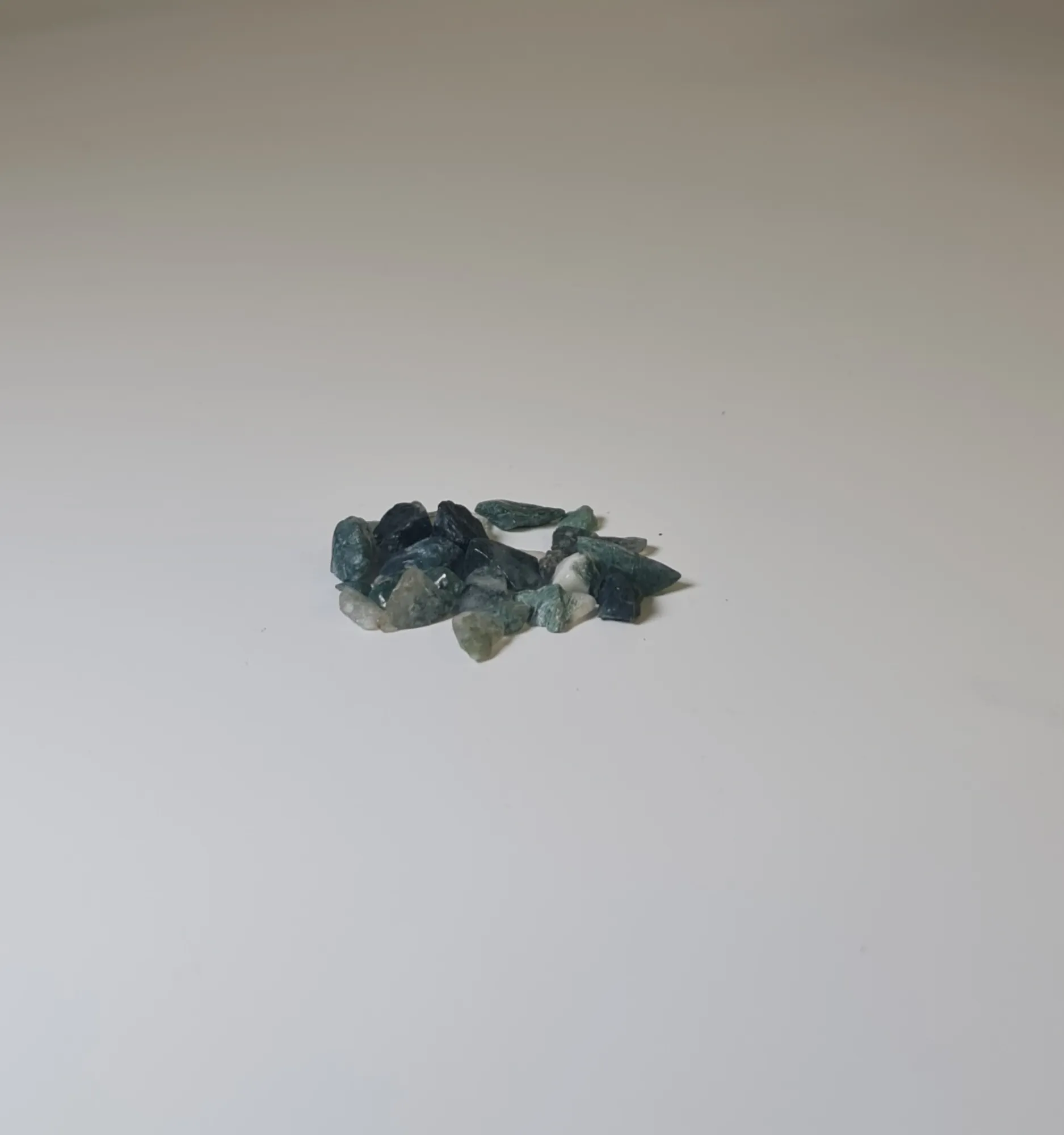 Chips de ágata musgo