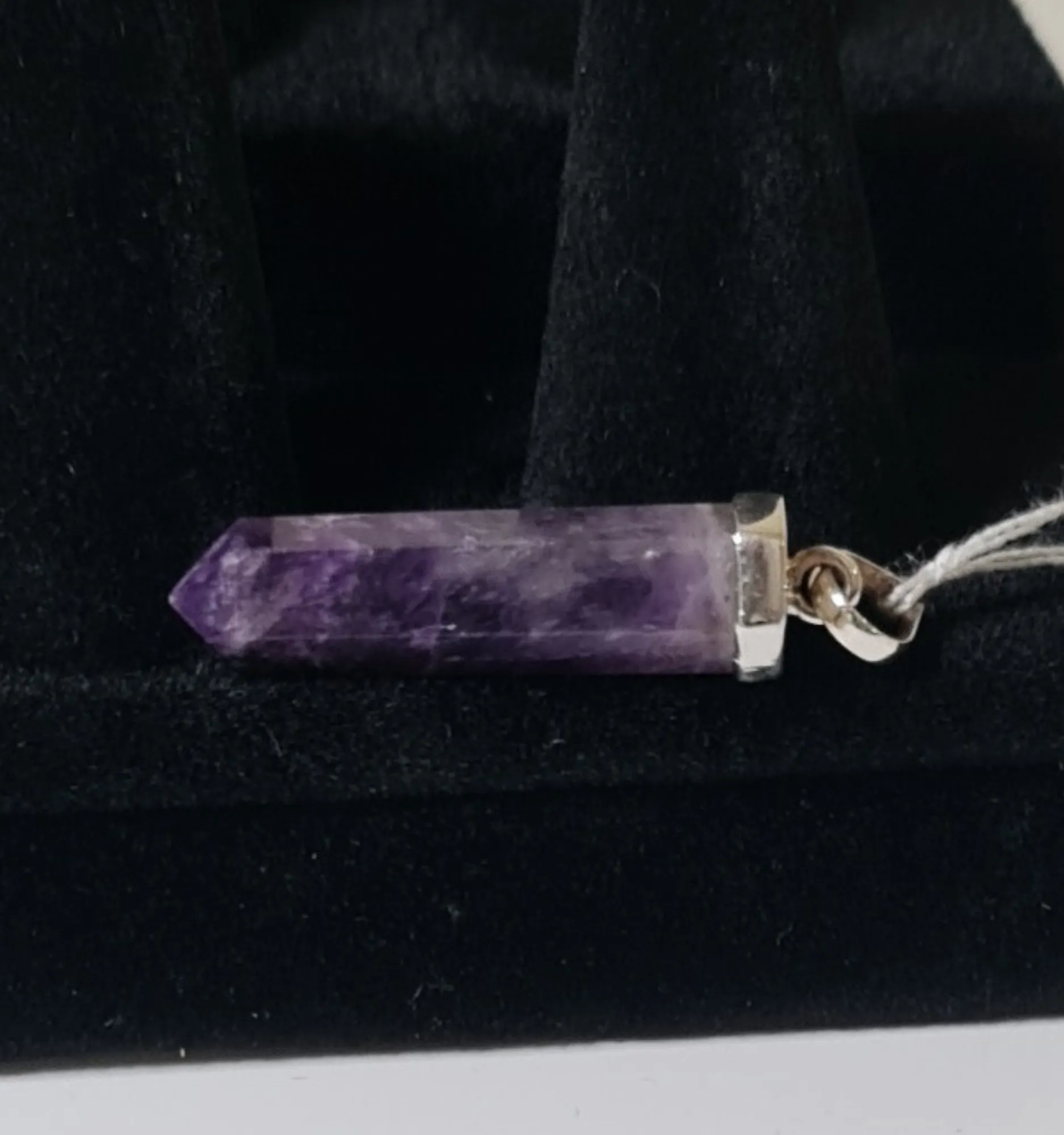 Colgante Amatista Plata