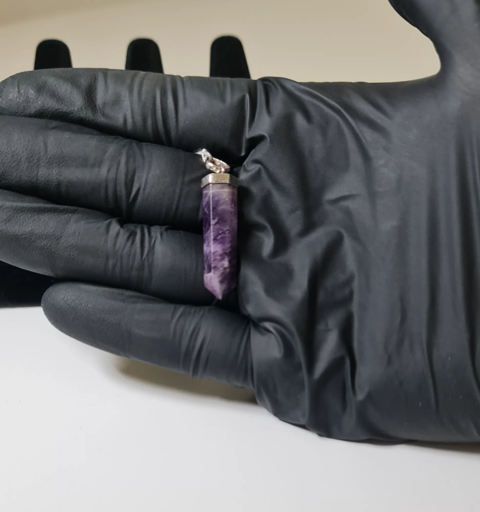 Colgante Amatista Plata