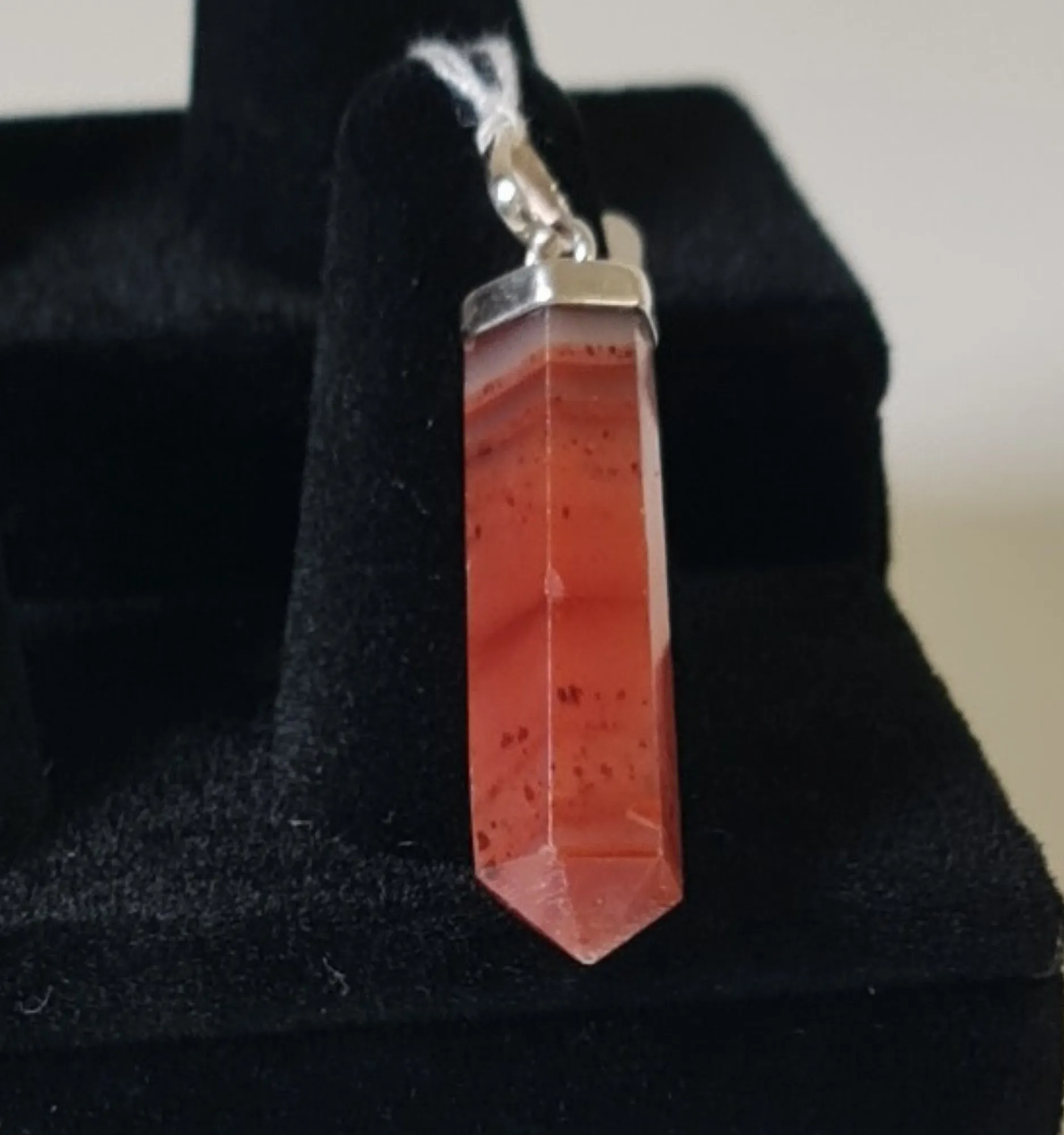 Colgante Carneola Plata