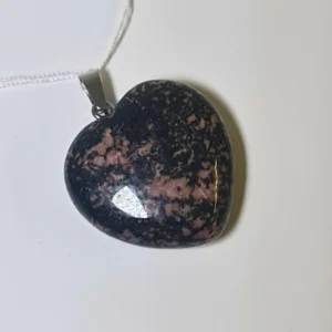 Colgante Corazón Rodonita