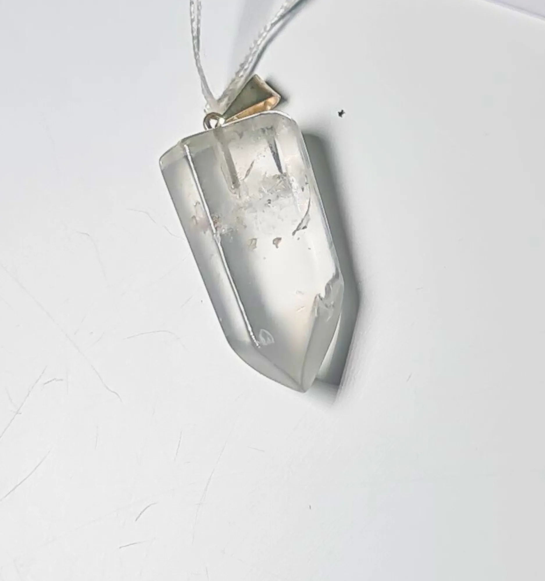 Colgante Cuarzo Blanco