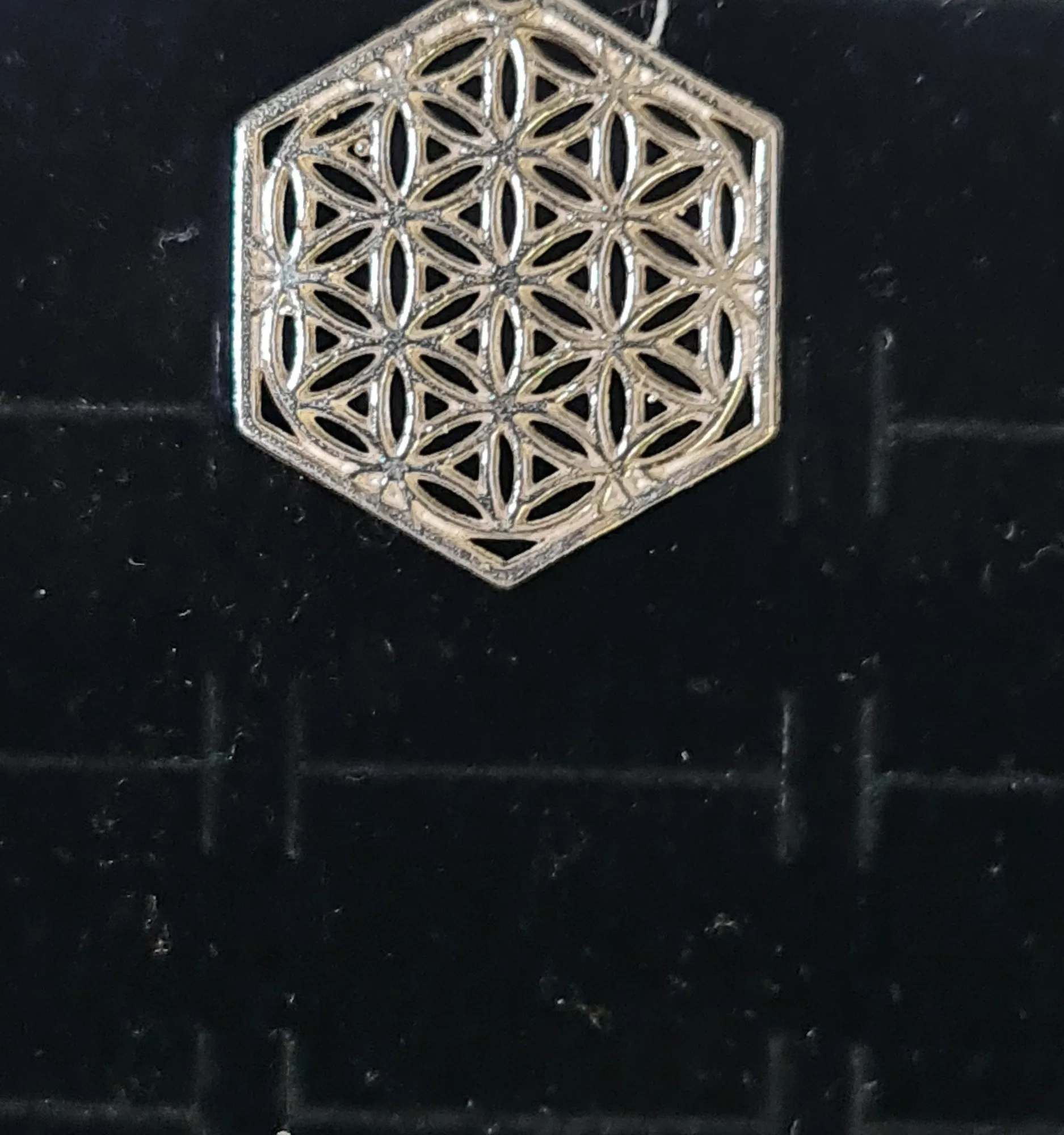 Colgante Flor de Vida Hexagonal