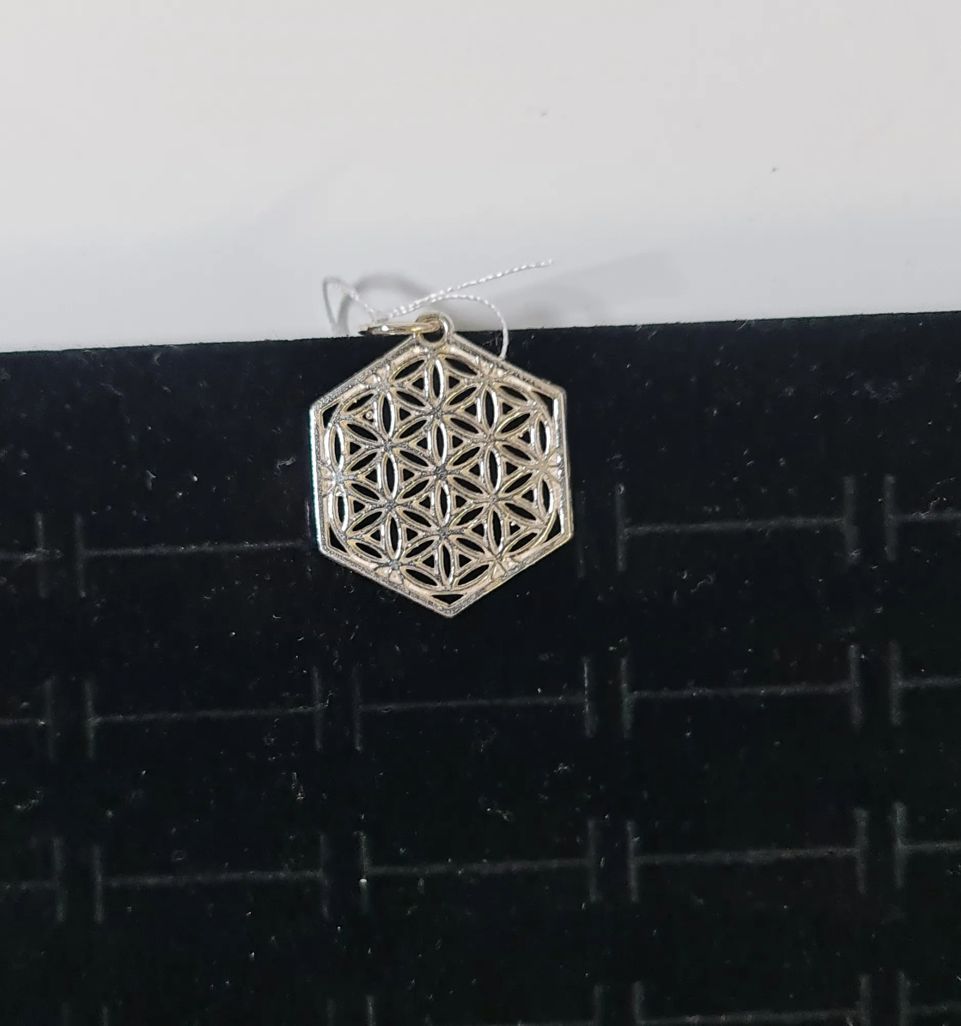 Colgante Flor de Vida Hexagonal