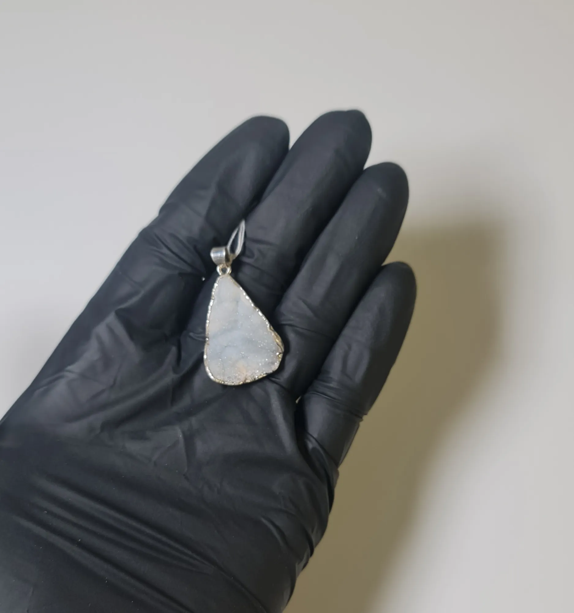 Colgante Gota Calcedonia