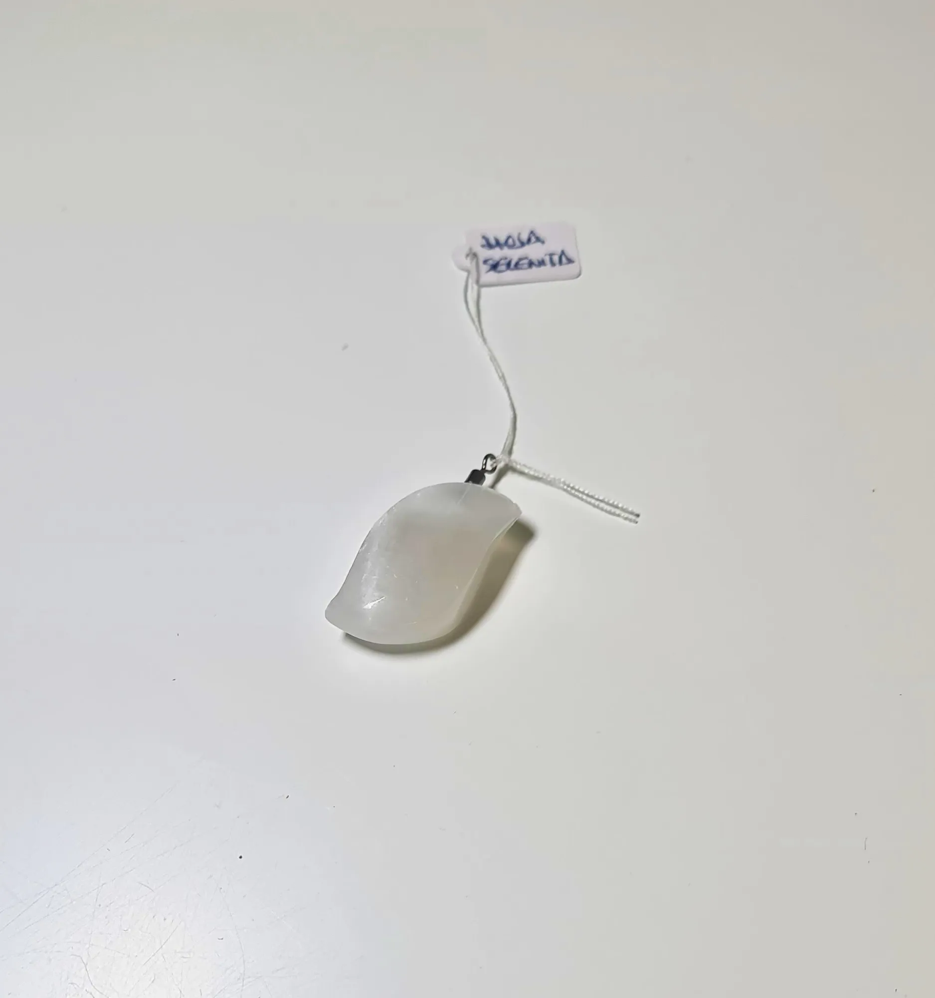 Colgante Hoja de Selenita