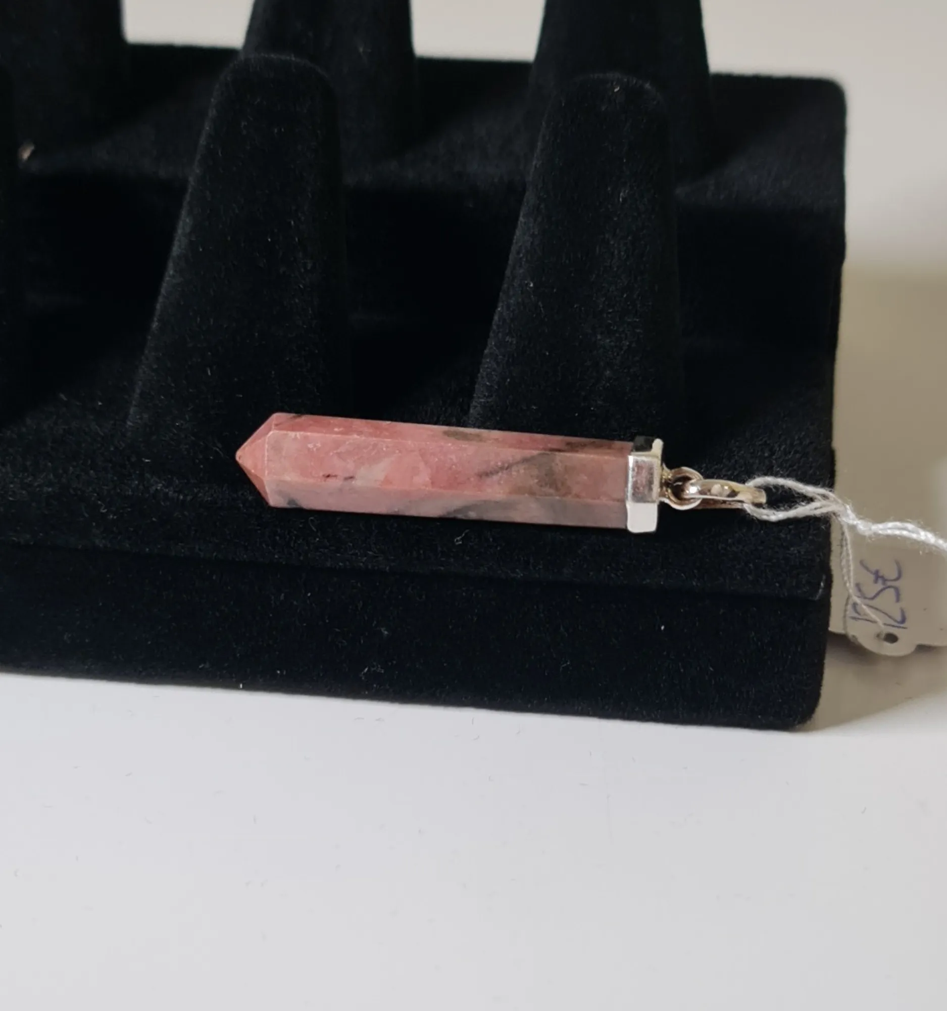 Colgante Rodonita Plata