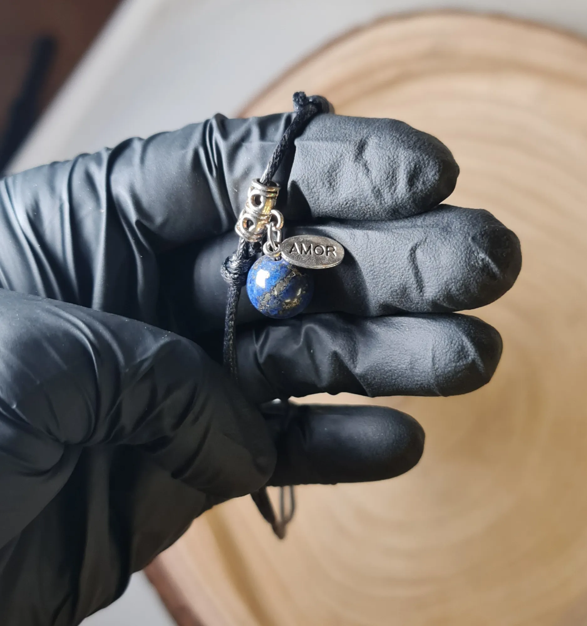 Collar Libra lapislázuli