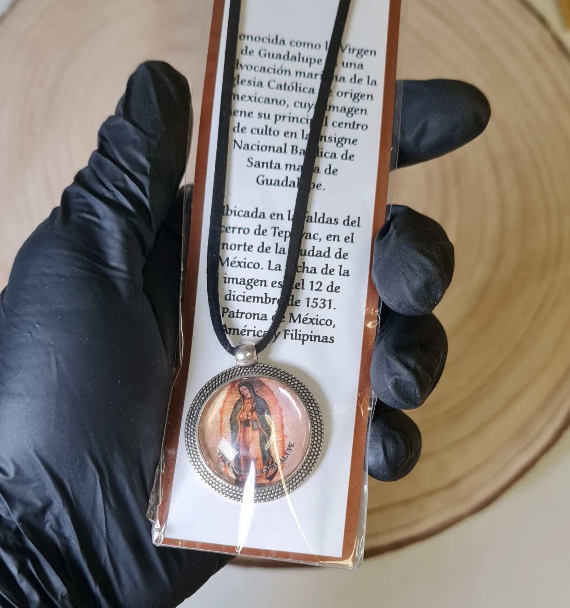 Collar Nuestra Señora de Guadalupe