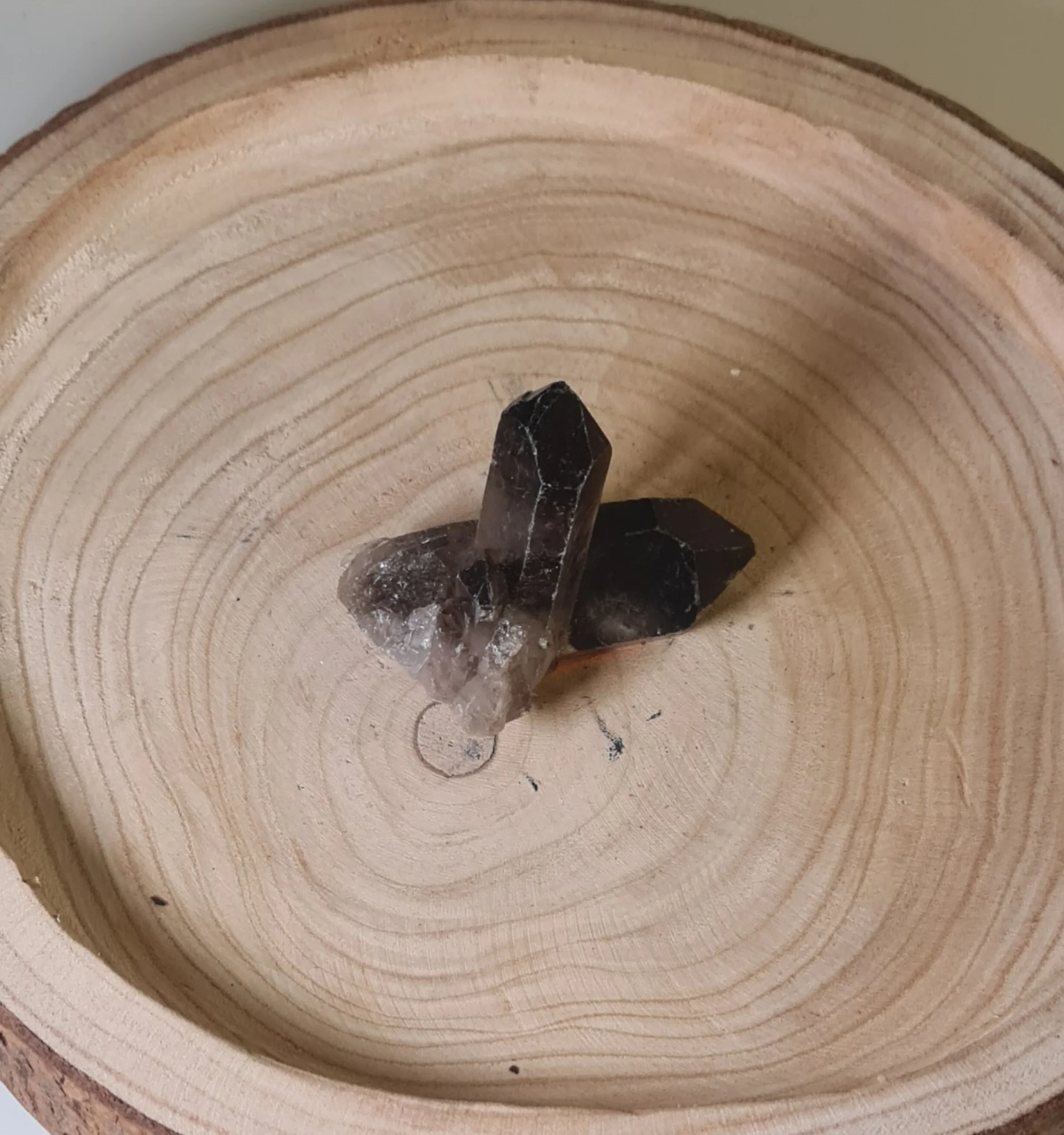 Drusa cuarzo ahumado 3