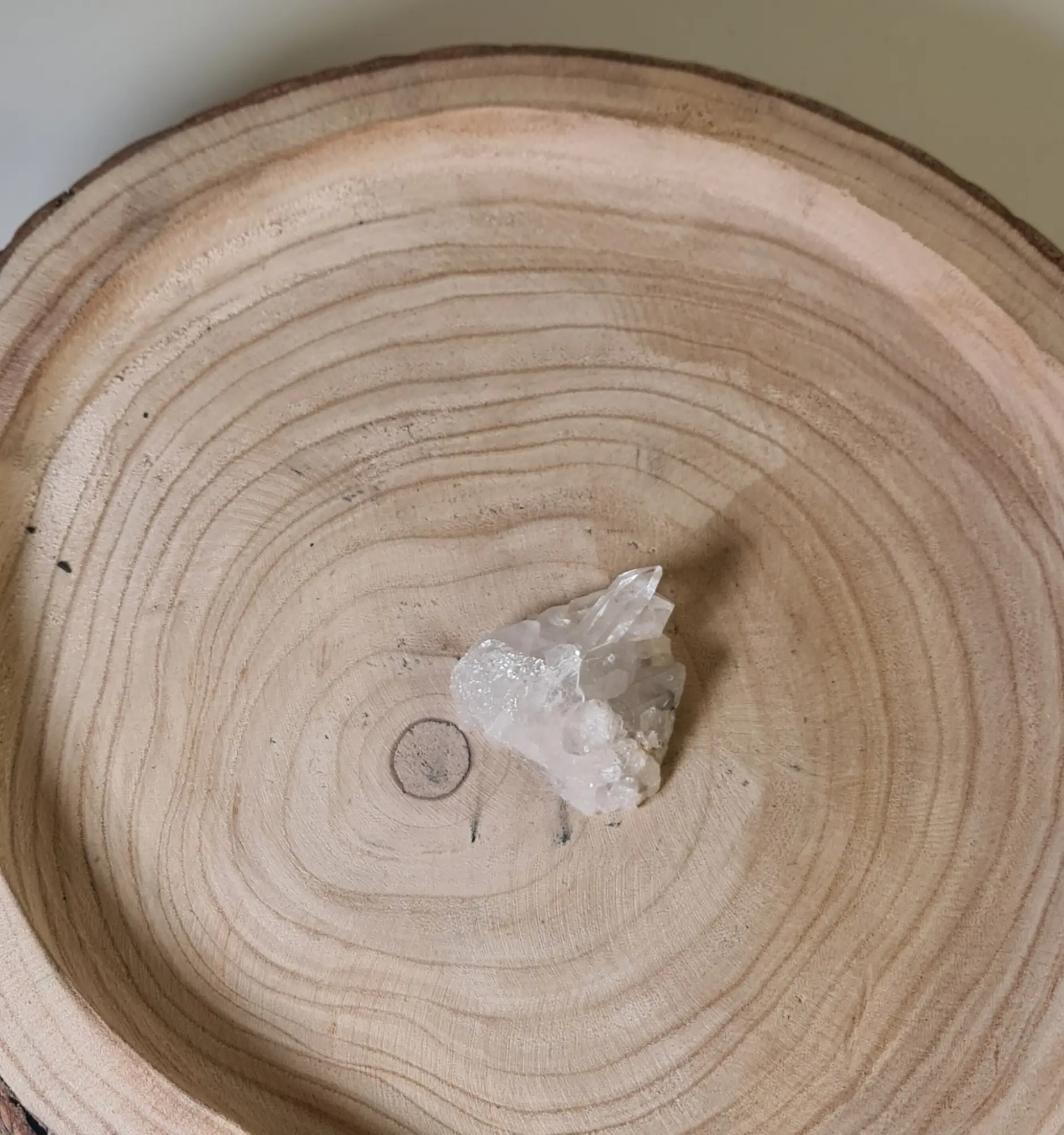 Drusa de cuarzo blanco 7