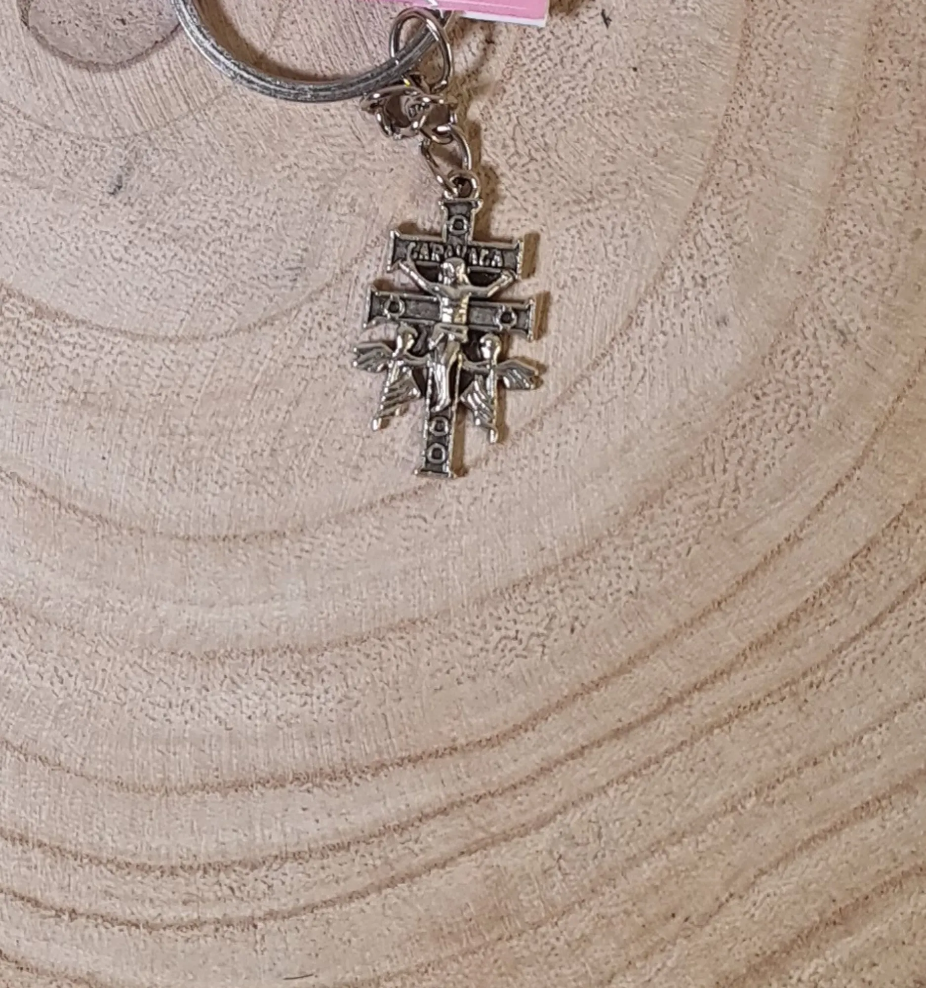 Llavero cruz de Caravaca