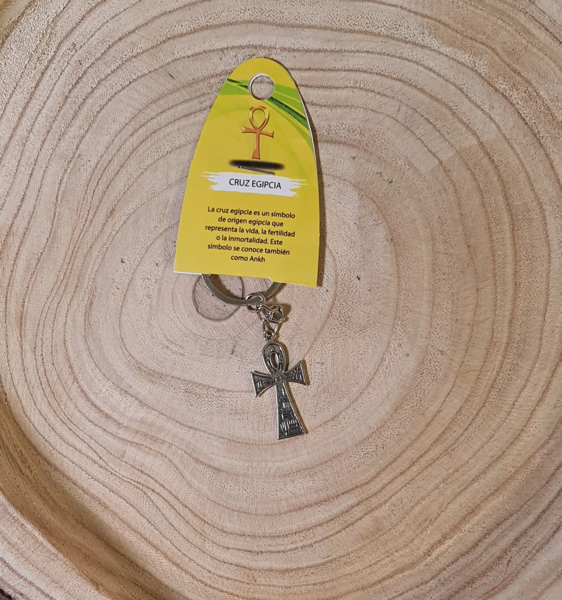 Llavero cruz egipcia