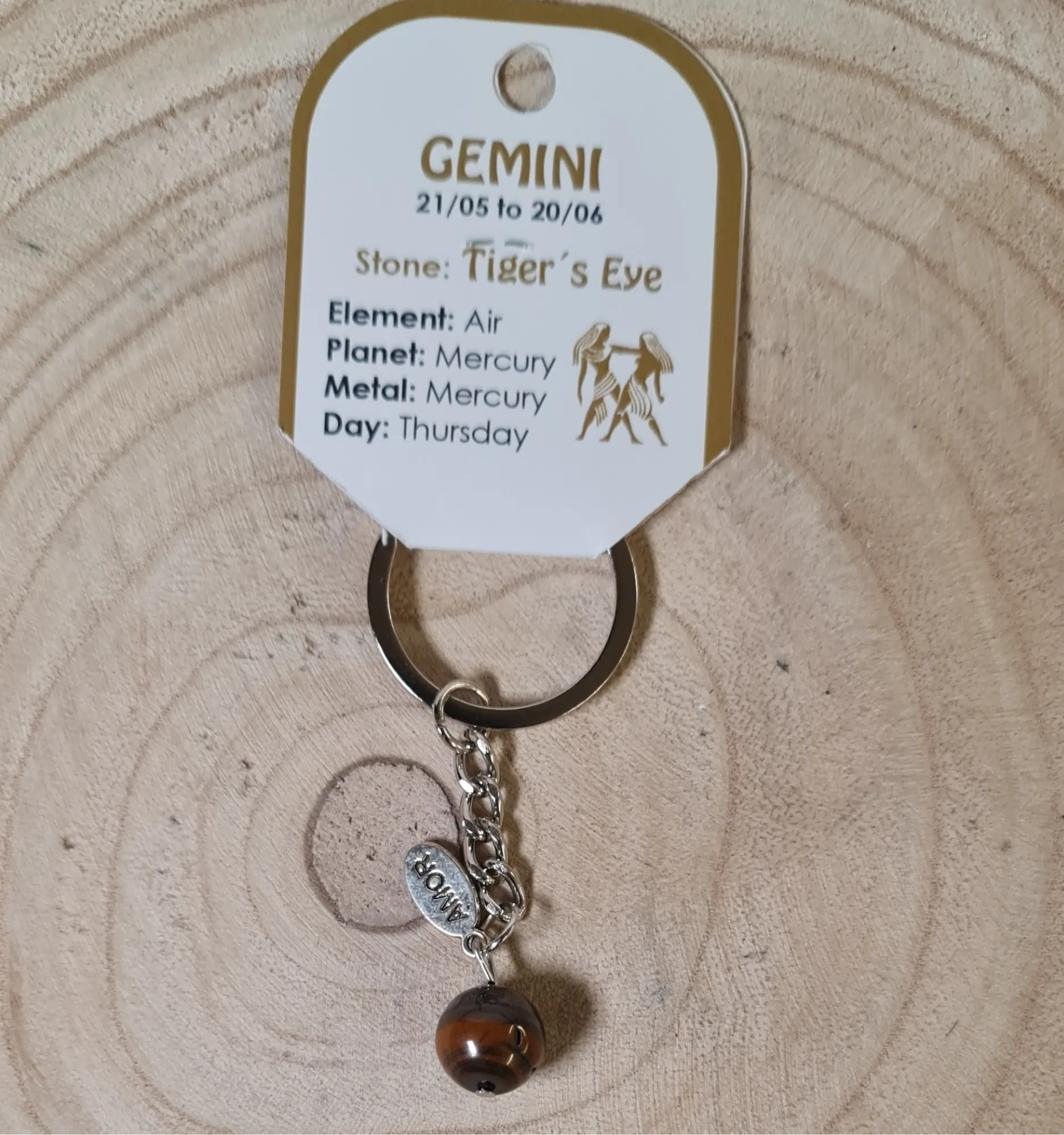 Llavero géminis