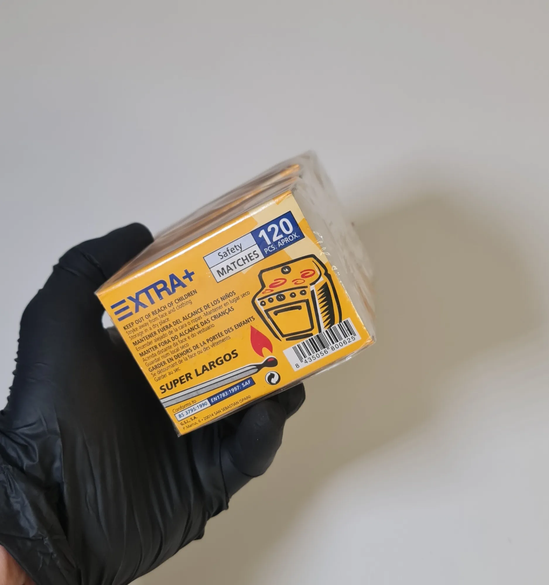 Pack 4 cajas de cerillas