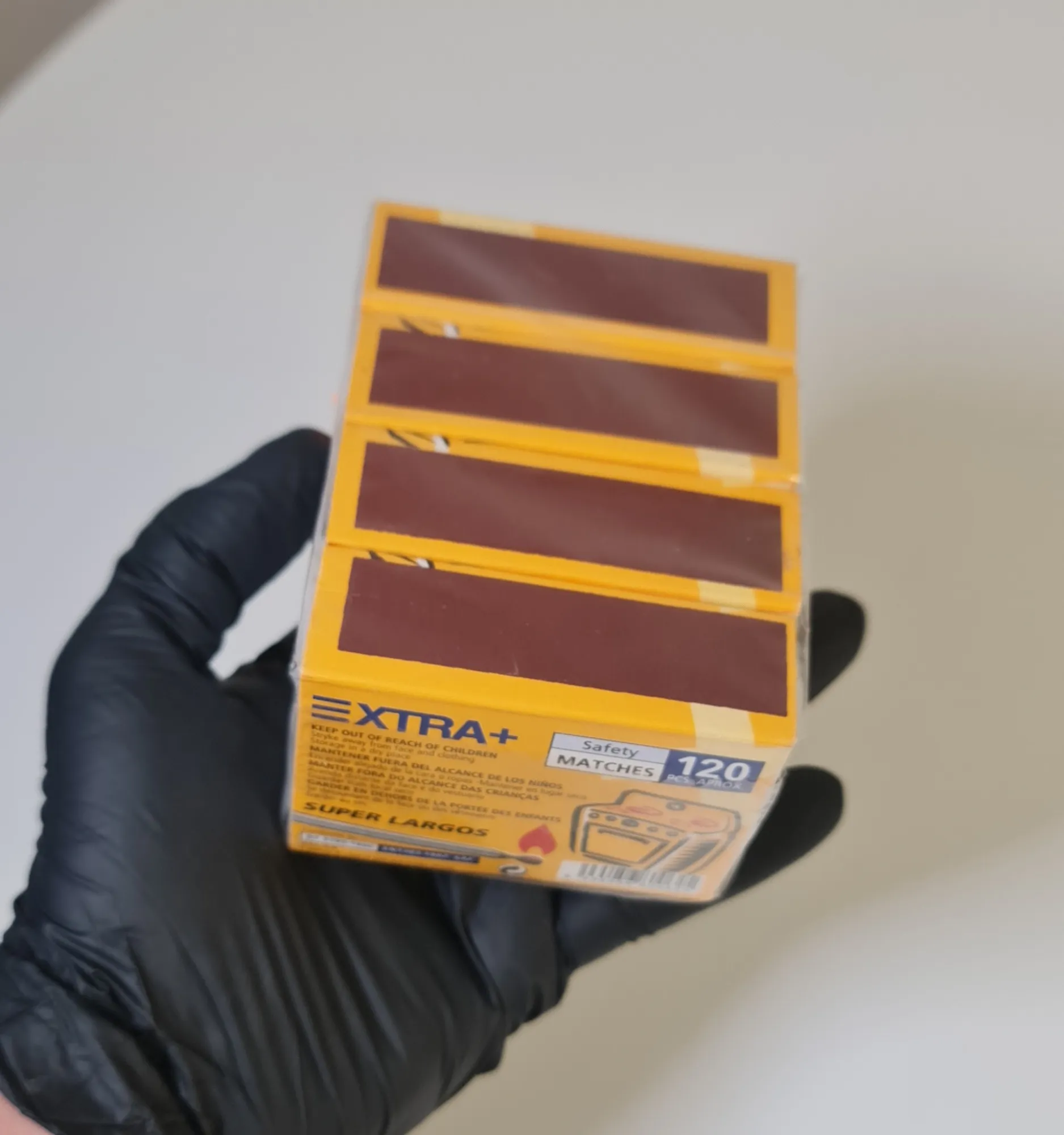 Pack 4 cajas de cerillas