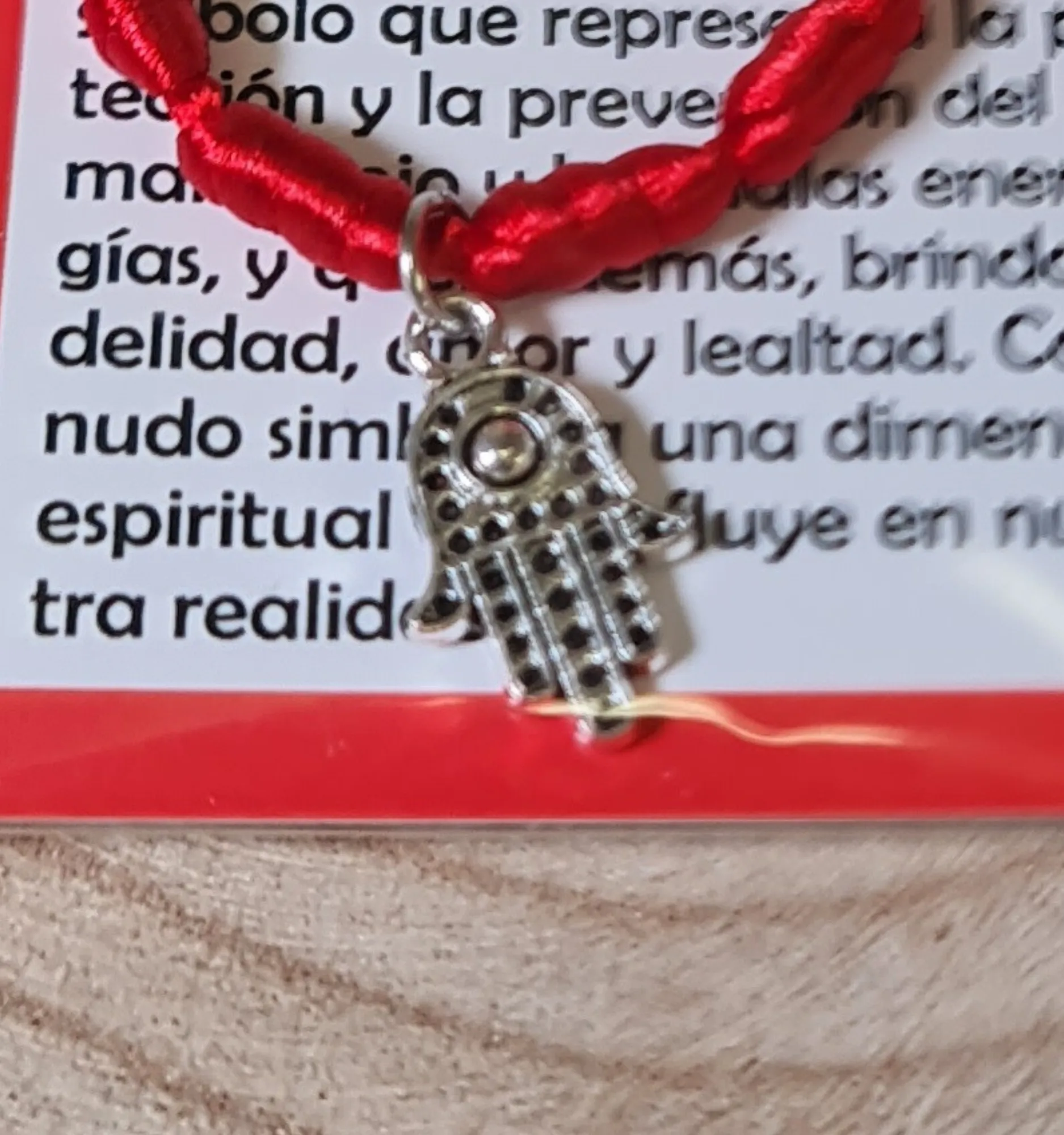 Pulsera 7 Nudos y Mano de Fátima